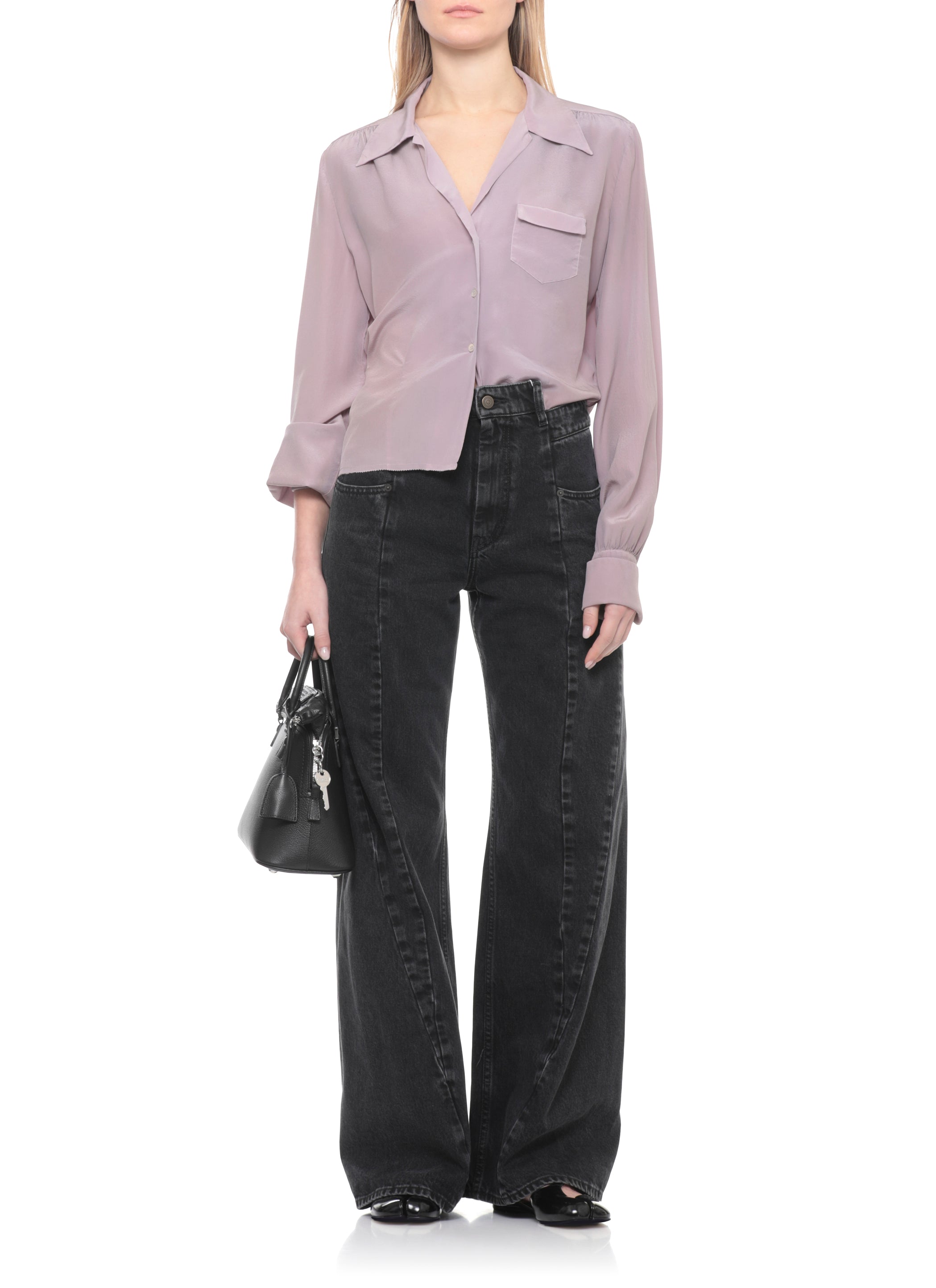 Maison Margiela Jeans Black Cotton