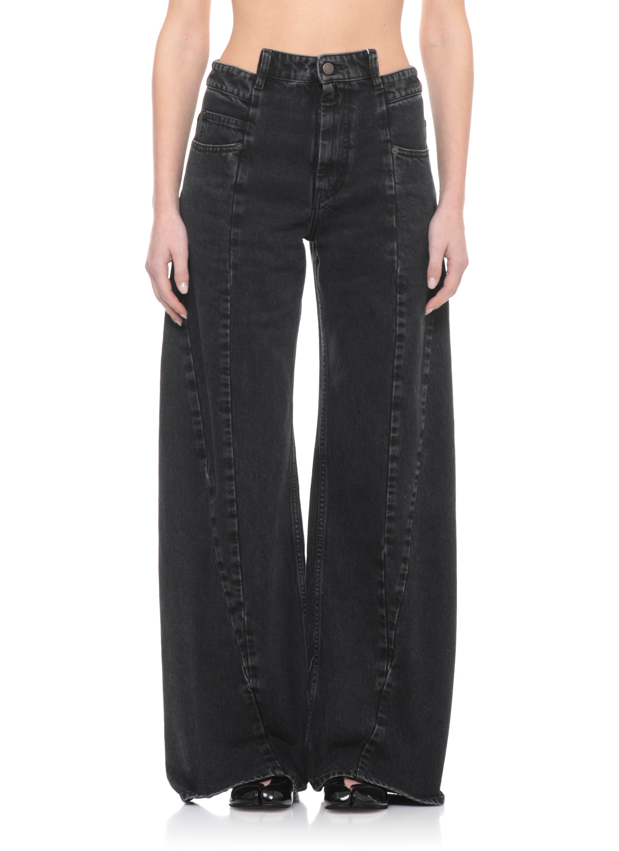 Maison Margiela Jeans Black Cotton