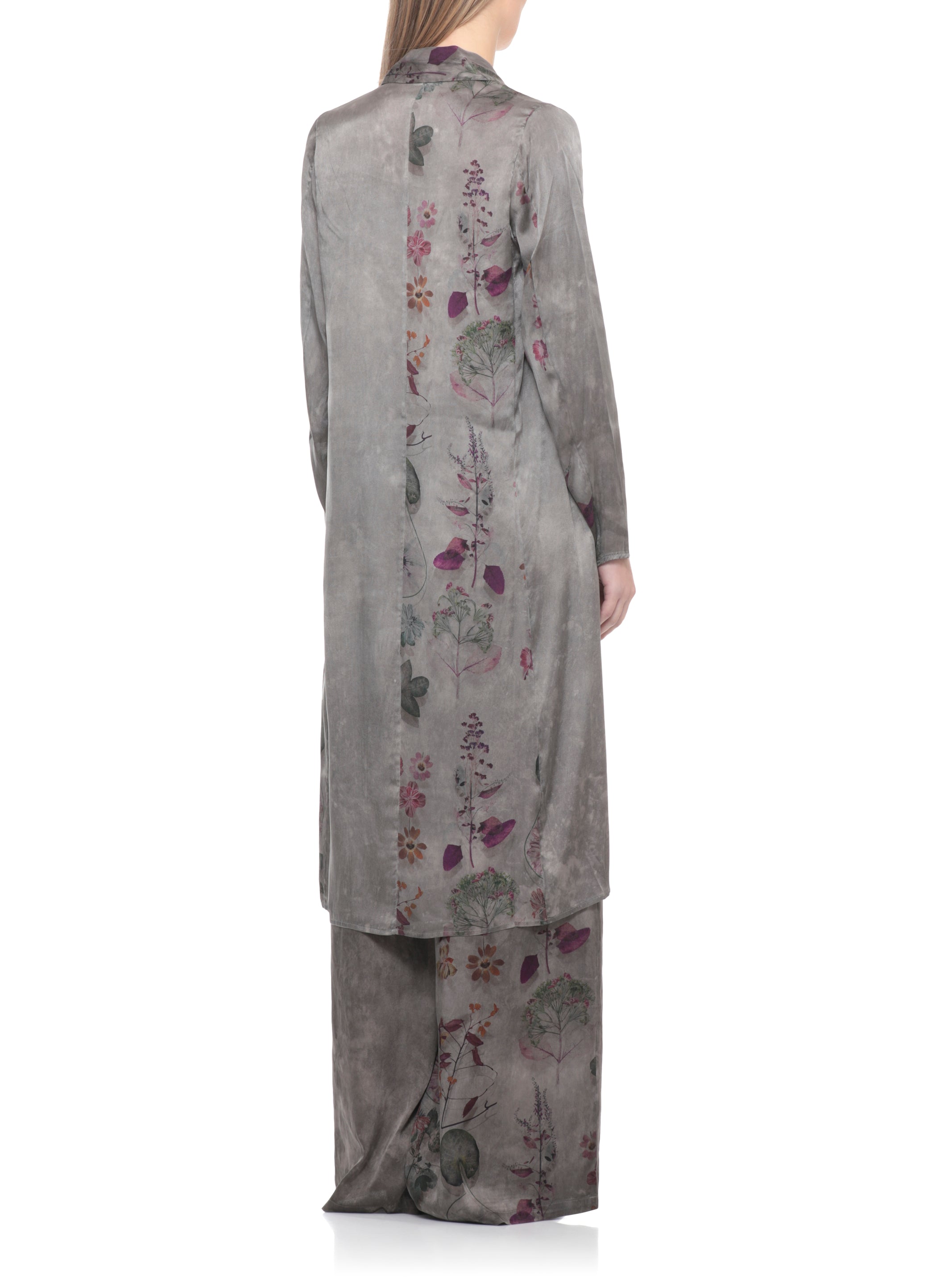 Avant Toi Coats Grey Silk Elastane