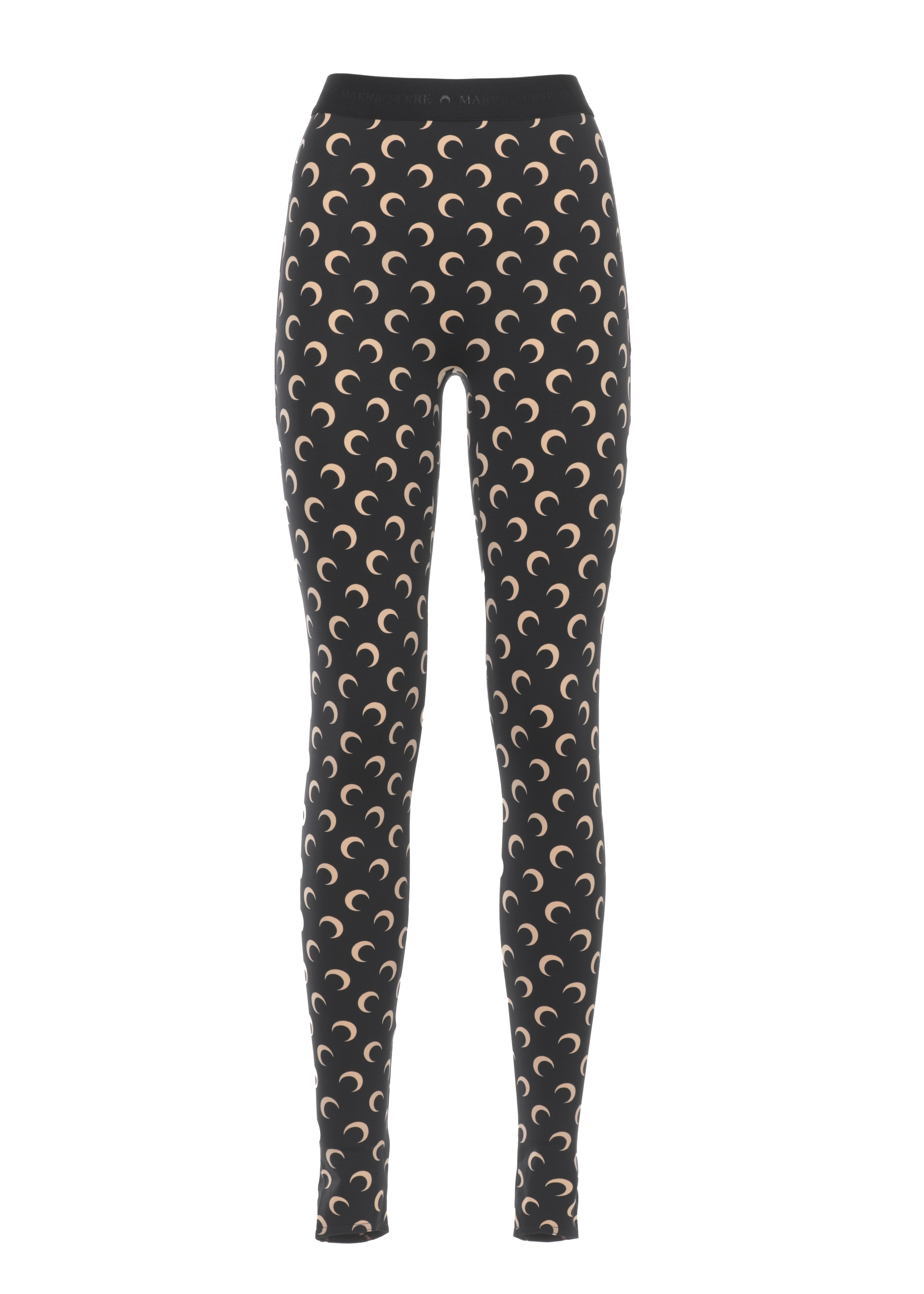 MARINE SERRE Trousers Black Polyamide Elastane