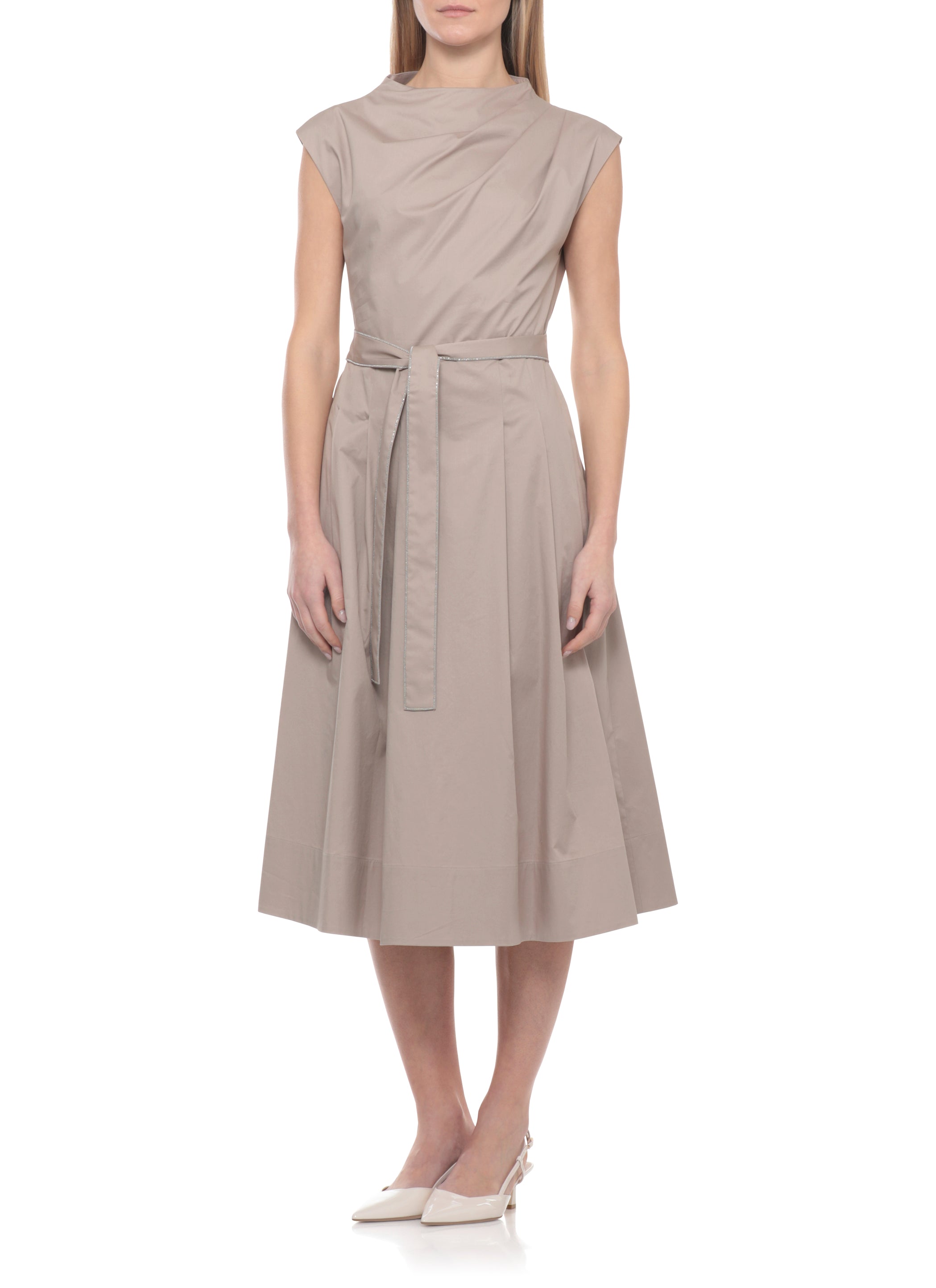 Peserico Dresses Beige