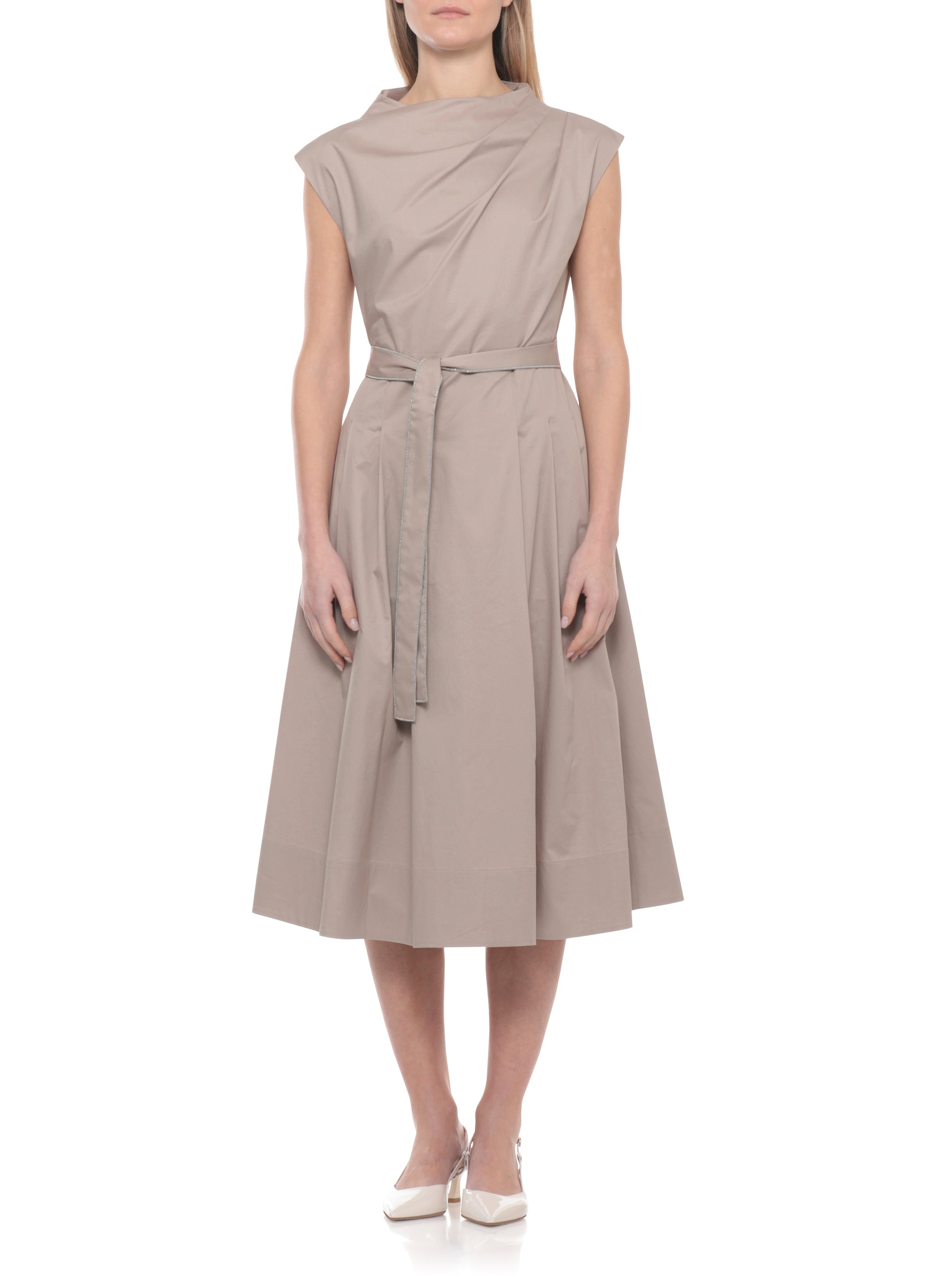 Peserico Dresses Beige