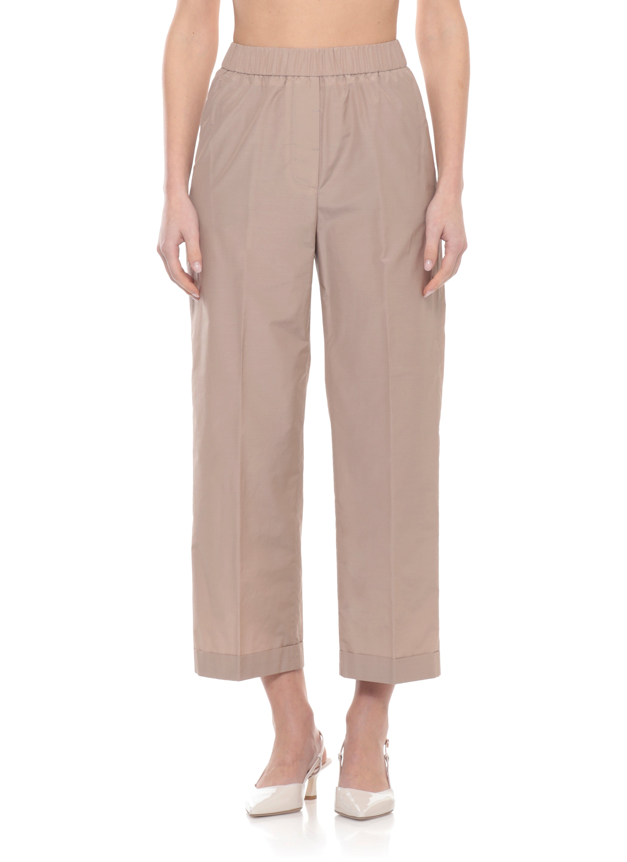 Peserico Trousers Beige