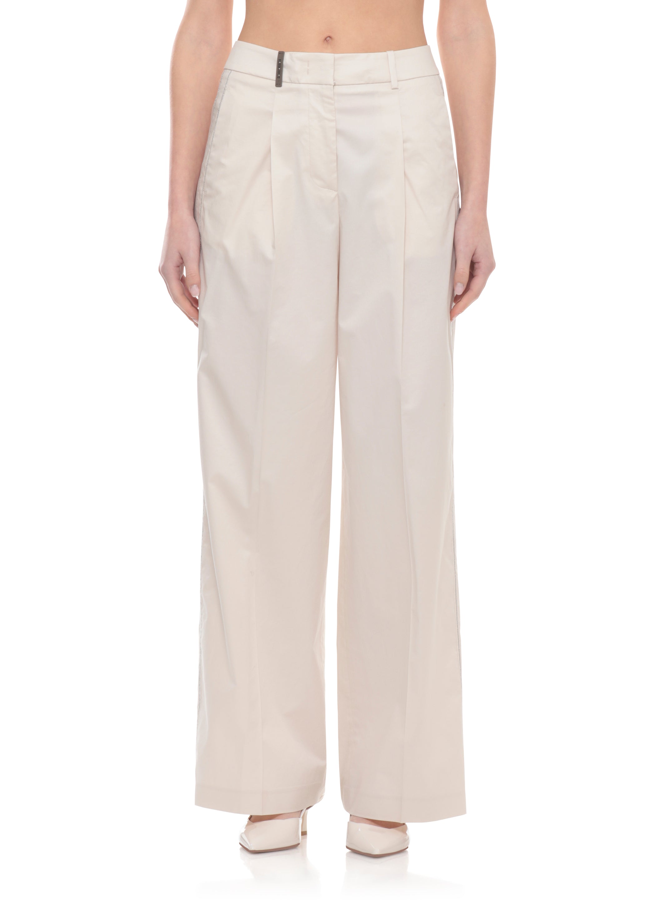 Peserico Trousers Beige