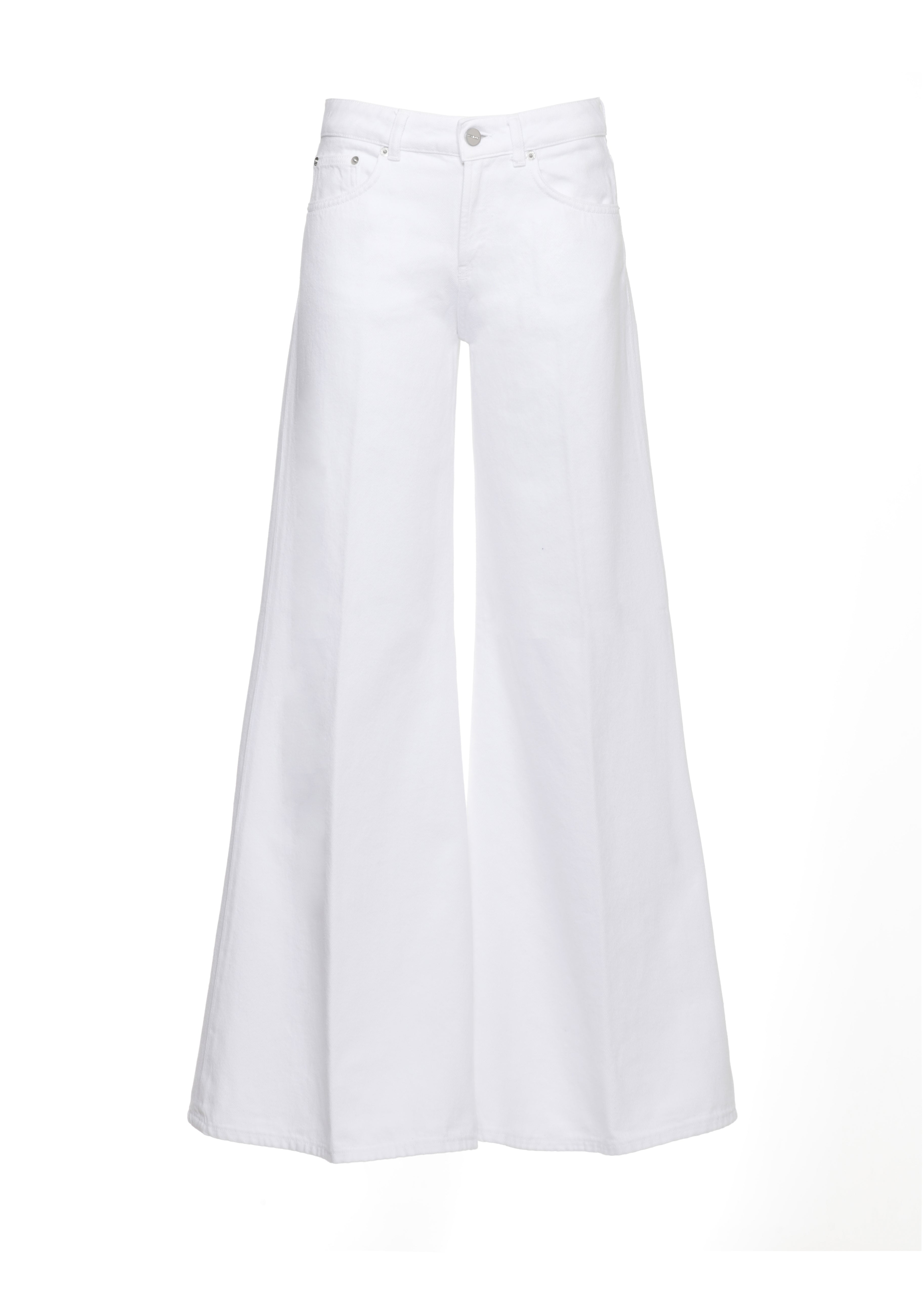 Dondup Jeans White Cotton