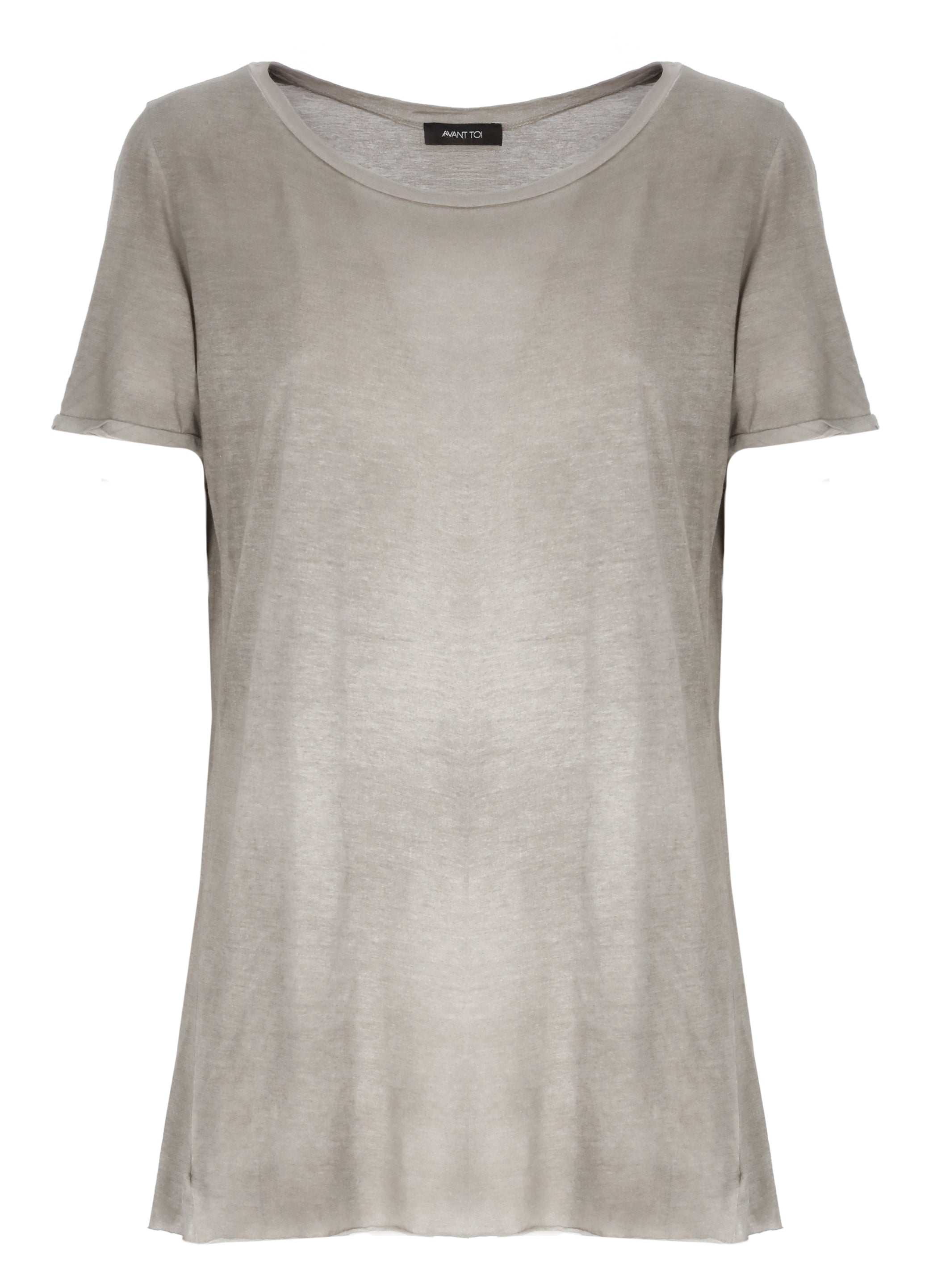 Avant Toi T-shirts and Polos Grey Cotton