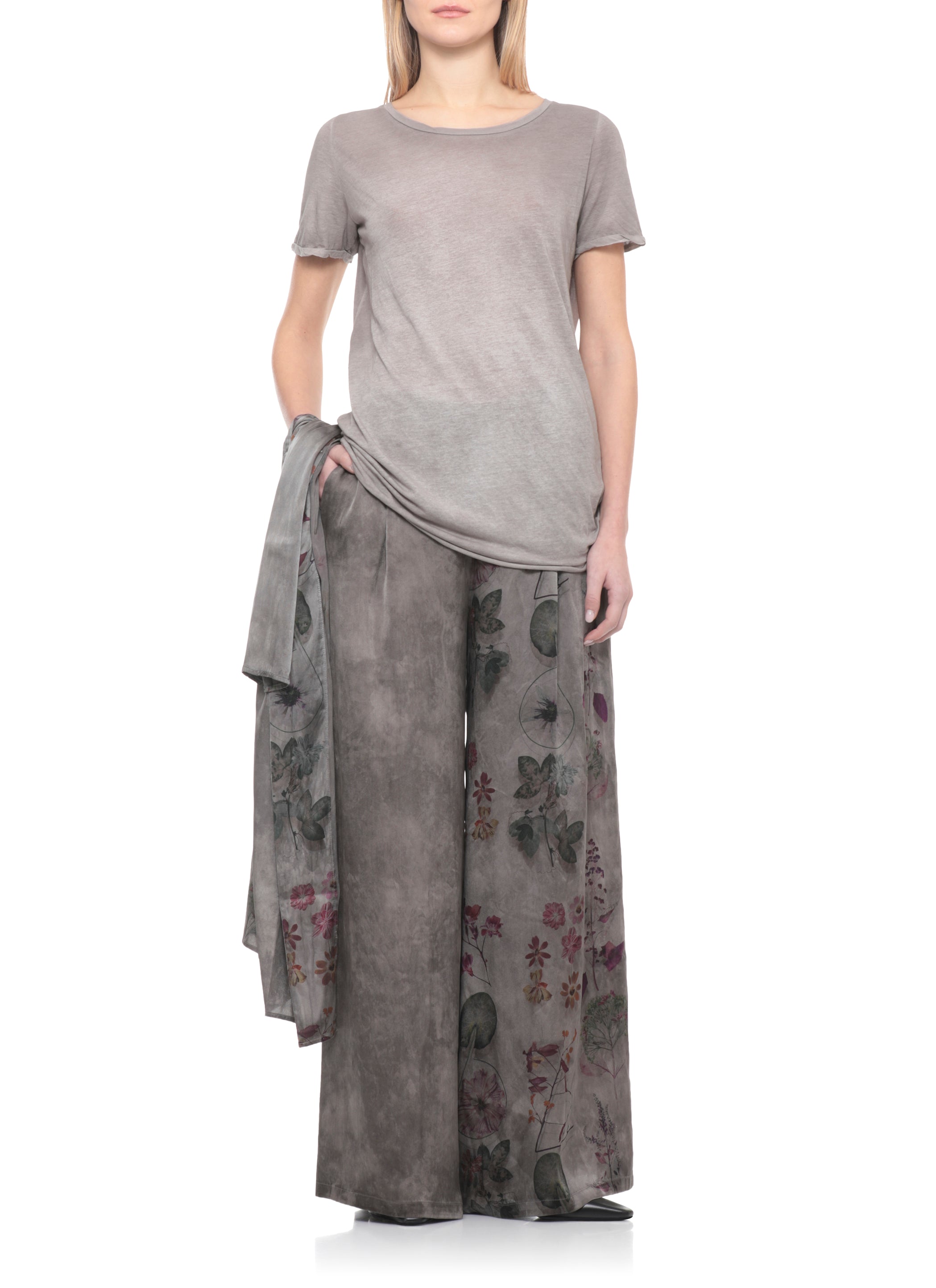 Avant Toi T-shirts and Polos Grey Cotton