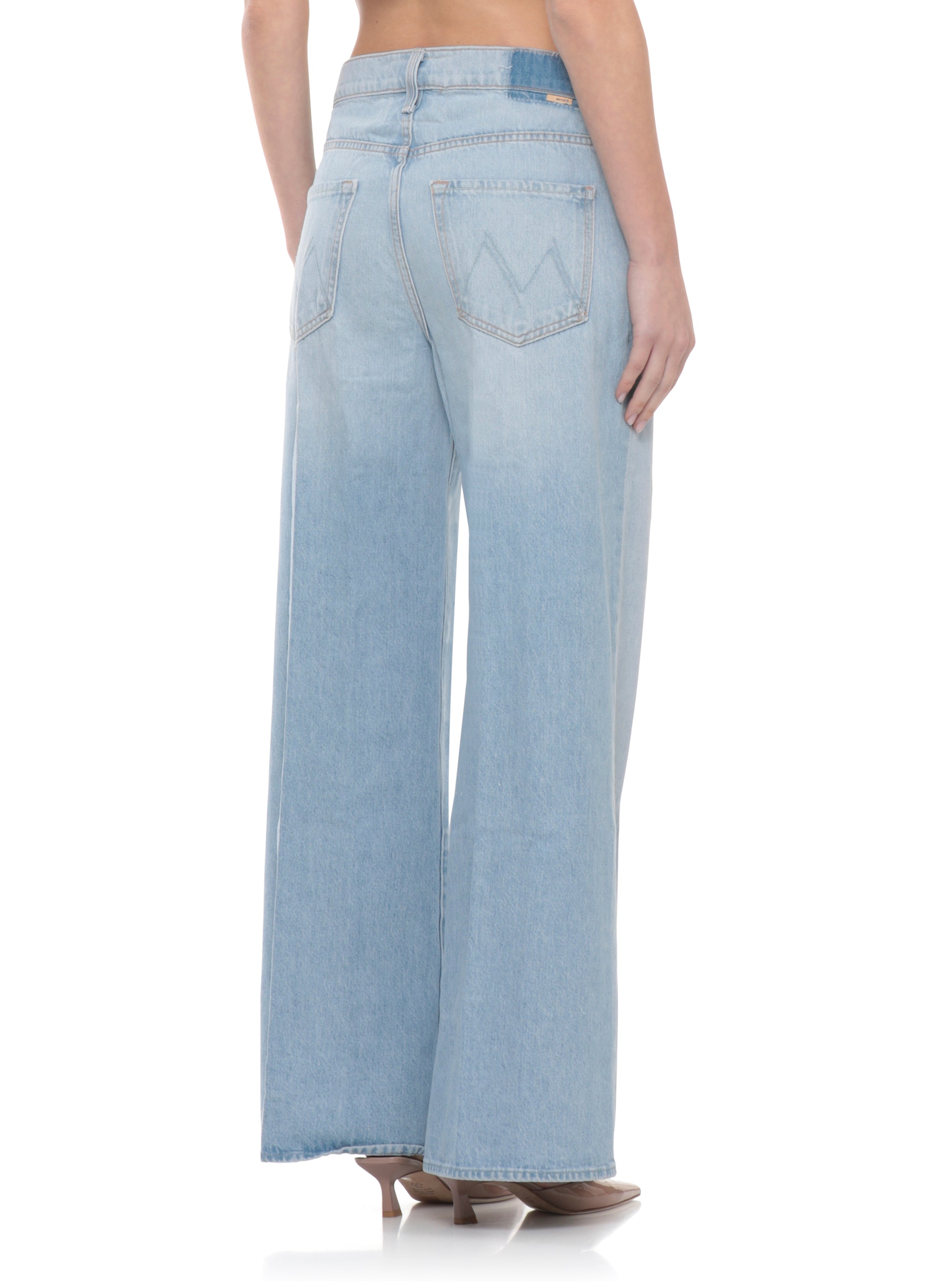 Mother Jeans Light Blue Cotton