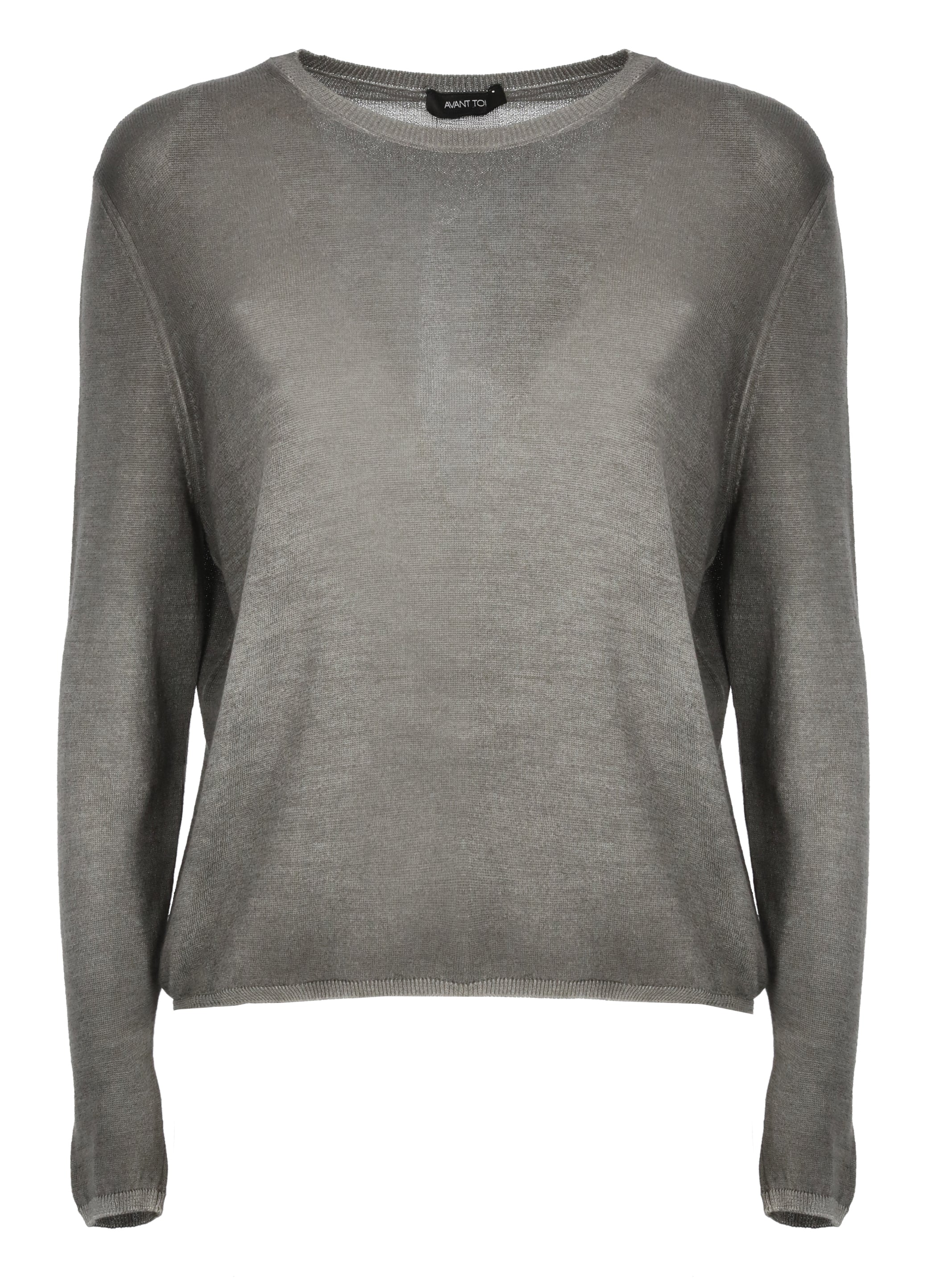 Avant Toi Sweaters Grey Cashmere Silk