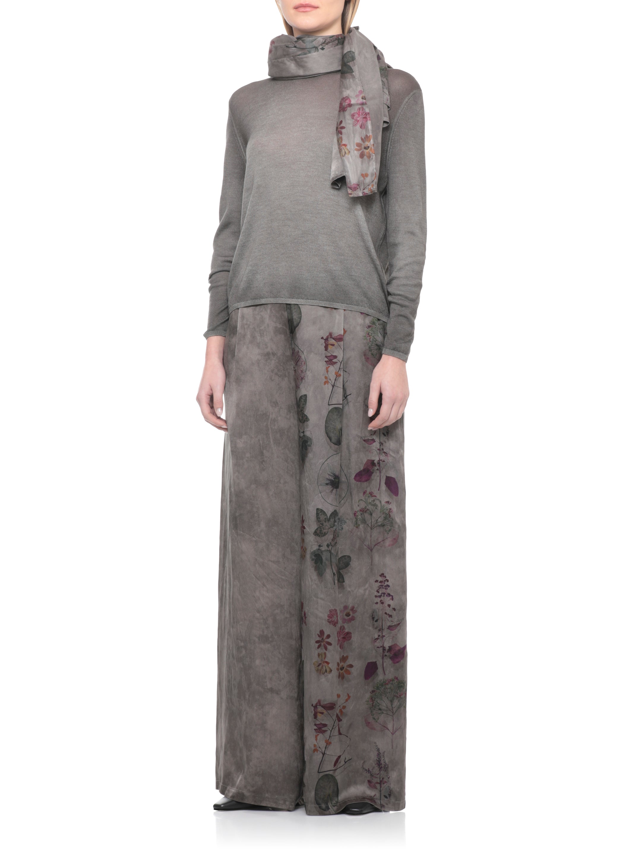 Avant Toi Sweaters Grey Cashmere Silk
