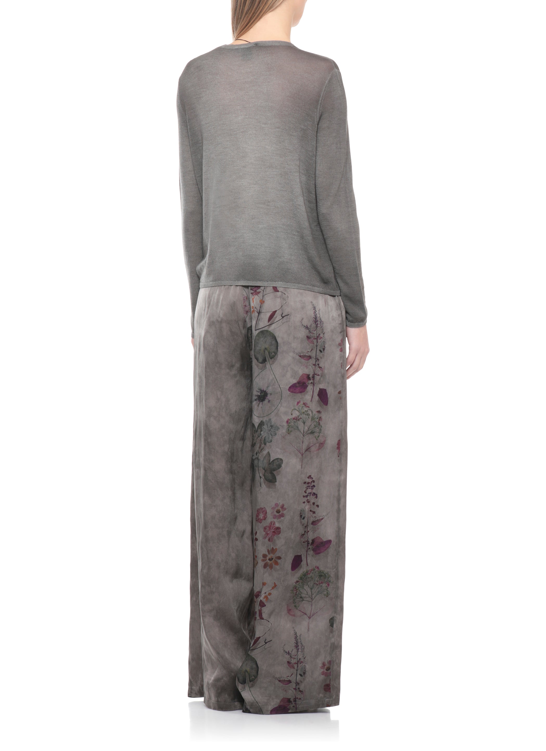 Avant Toi Sweaters Grey Cashmere Silk