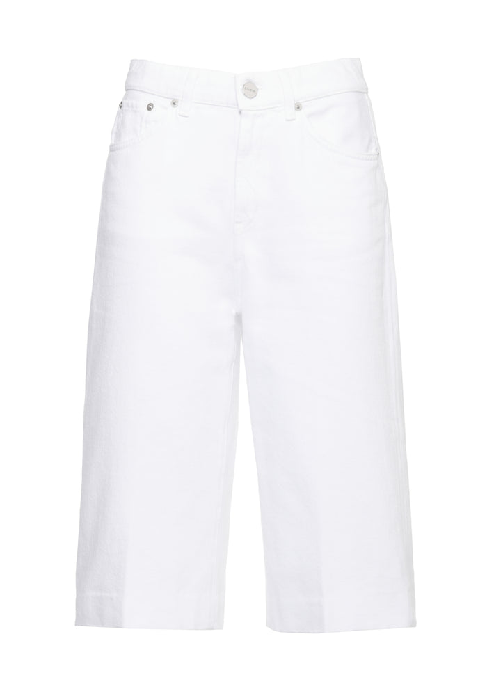 Dondup Shorts White Cotton