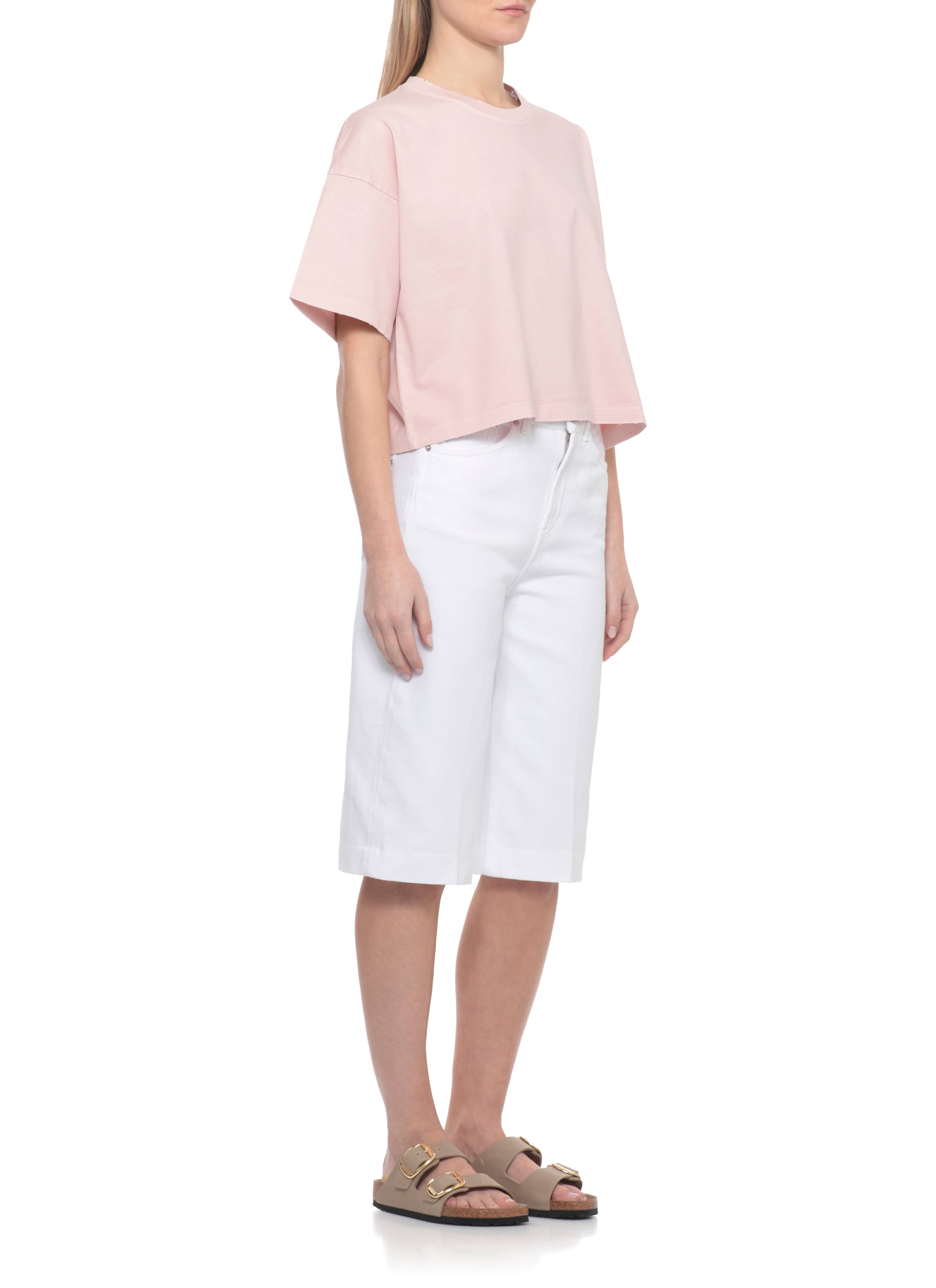 Dondup Shorts White Cotton