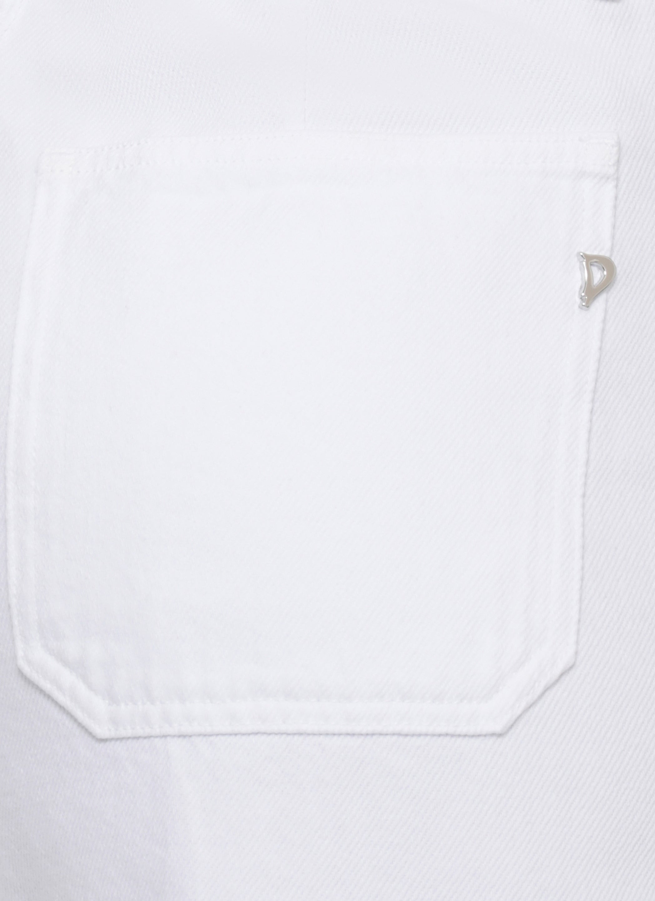 Dondup Shorts White Cotton