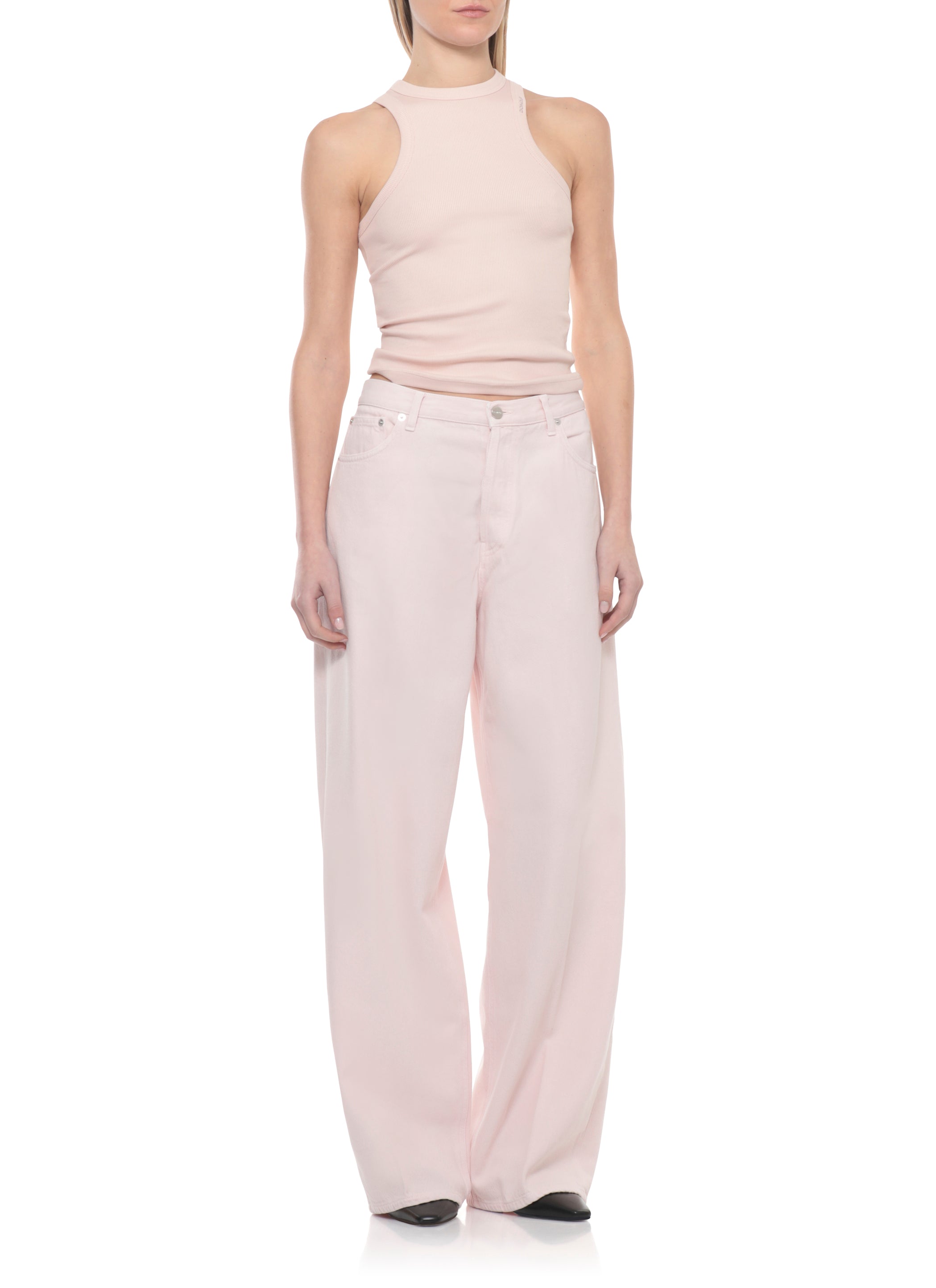 Dondup Jeans Pink Cotton