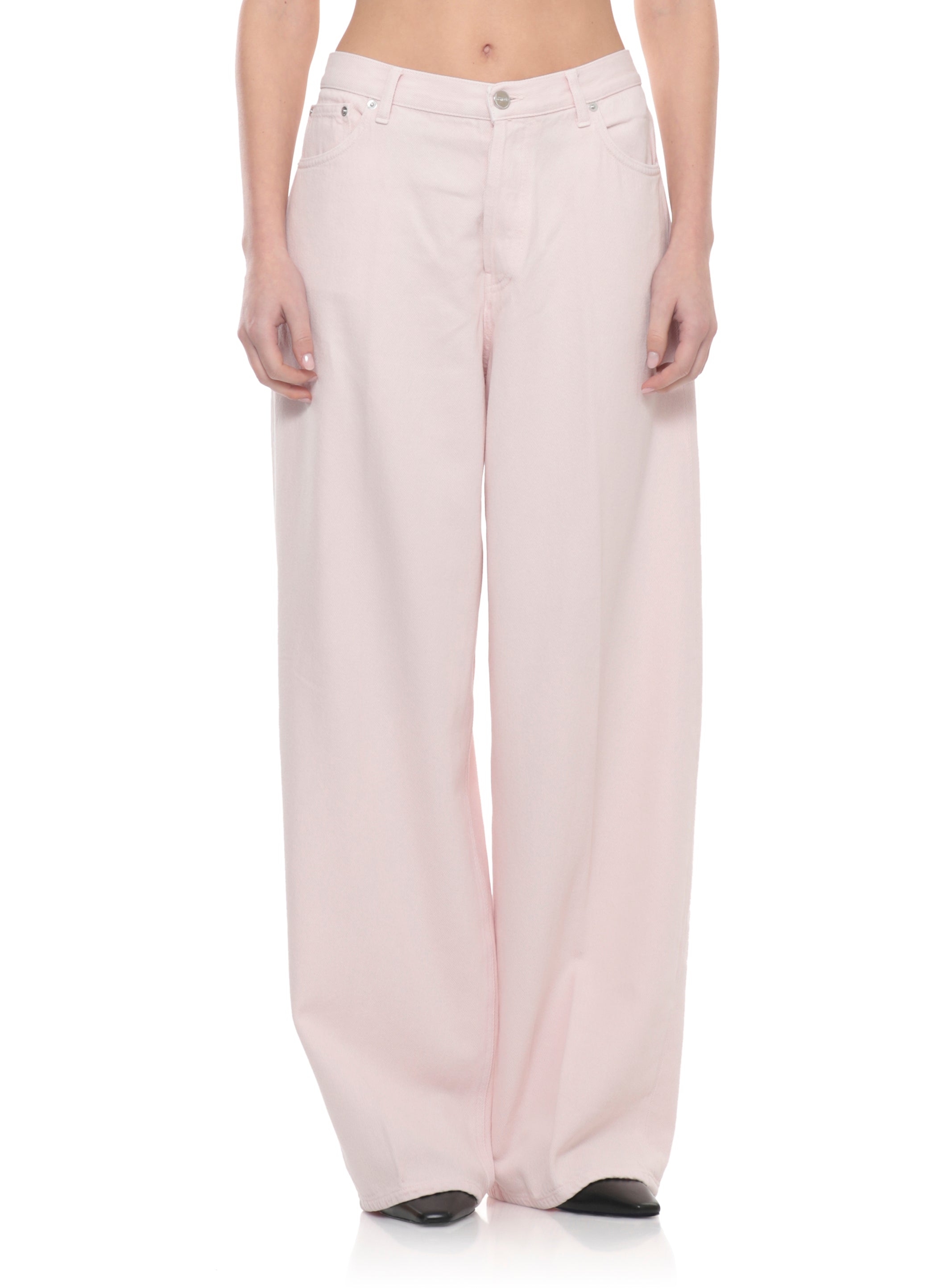 Dondup Jeans Pink Cotton