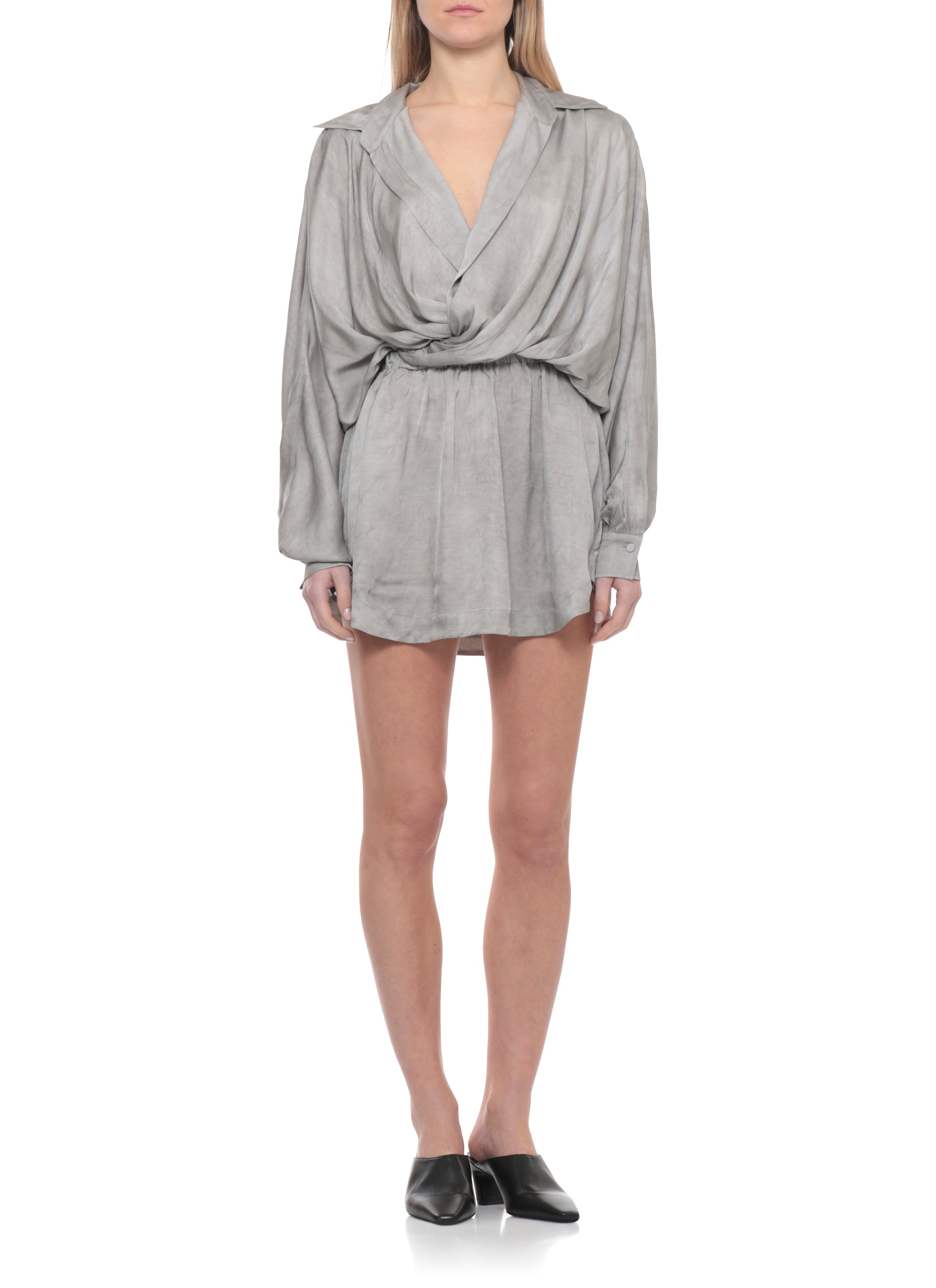 THE ANDAMANE Dresses Grey Viscose