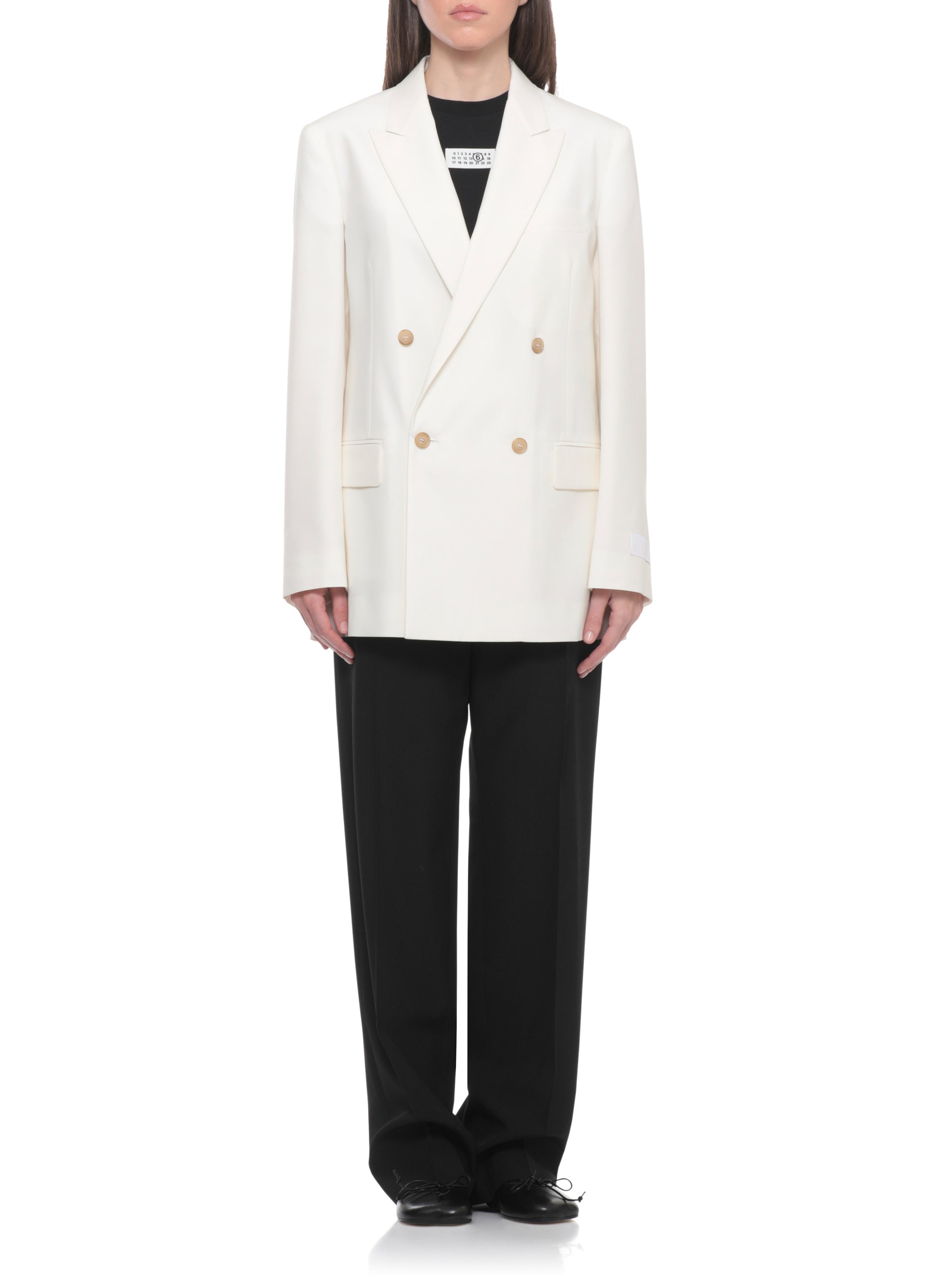 MM6 Maison Margiela Jackets Ivory