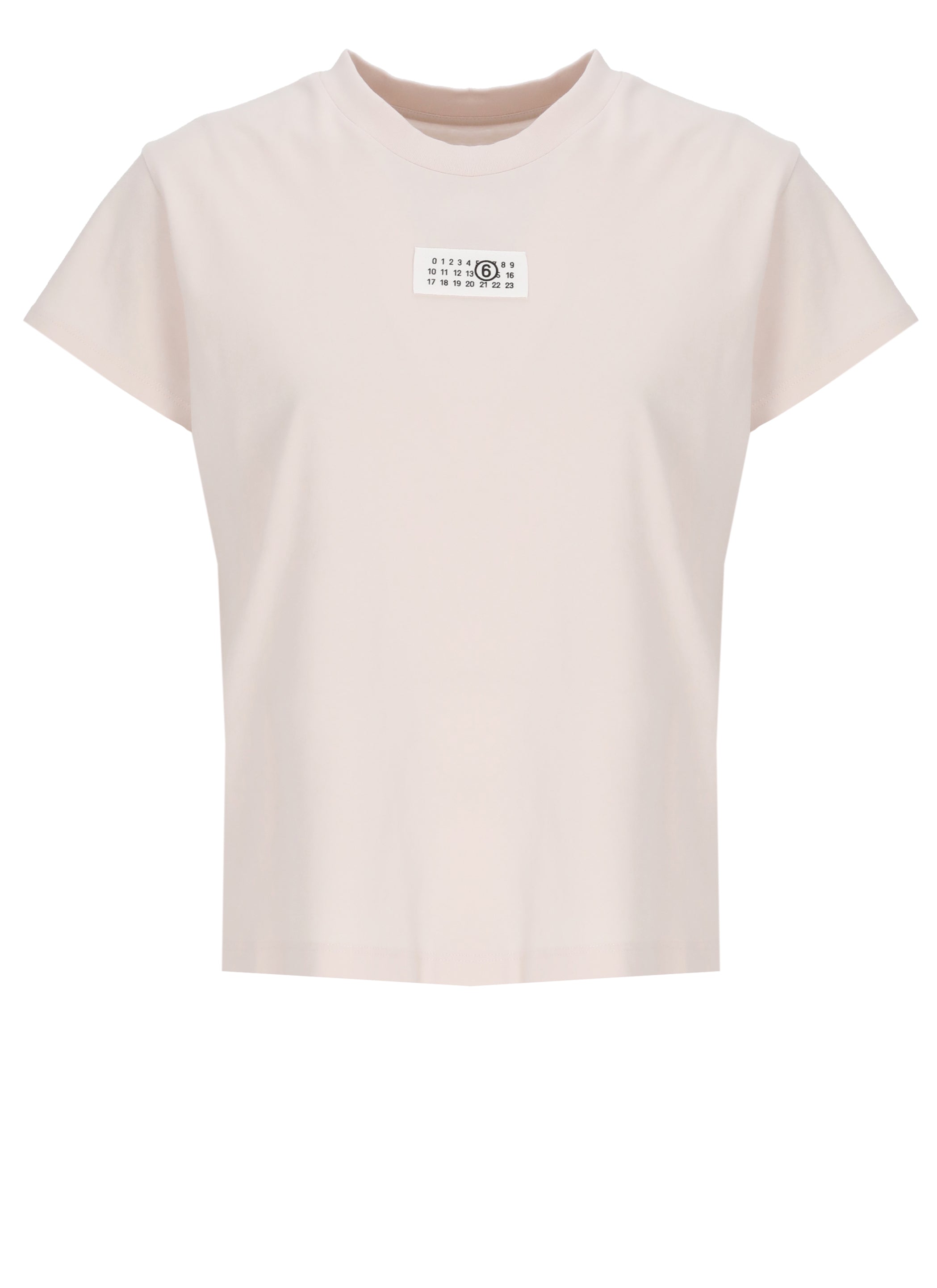 MM6 Maison Margiela T-shirts and Polos Pink Cotton