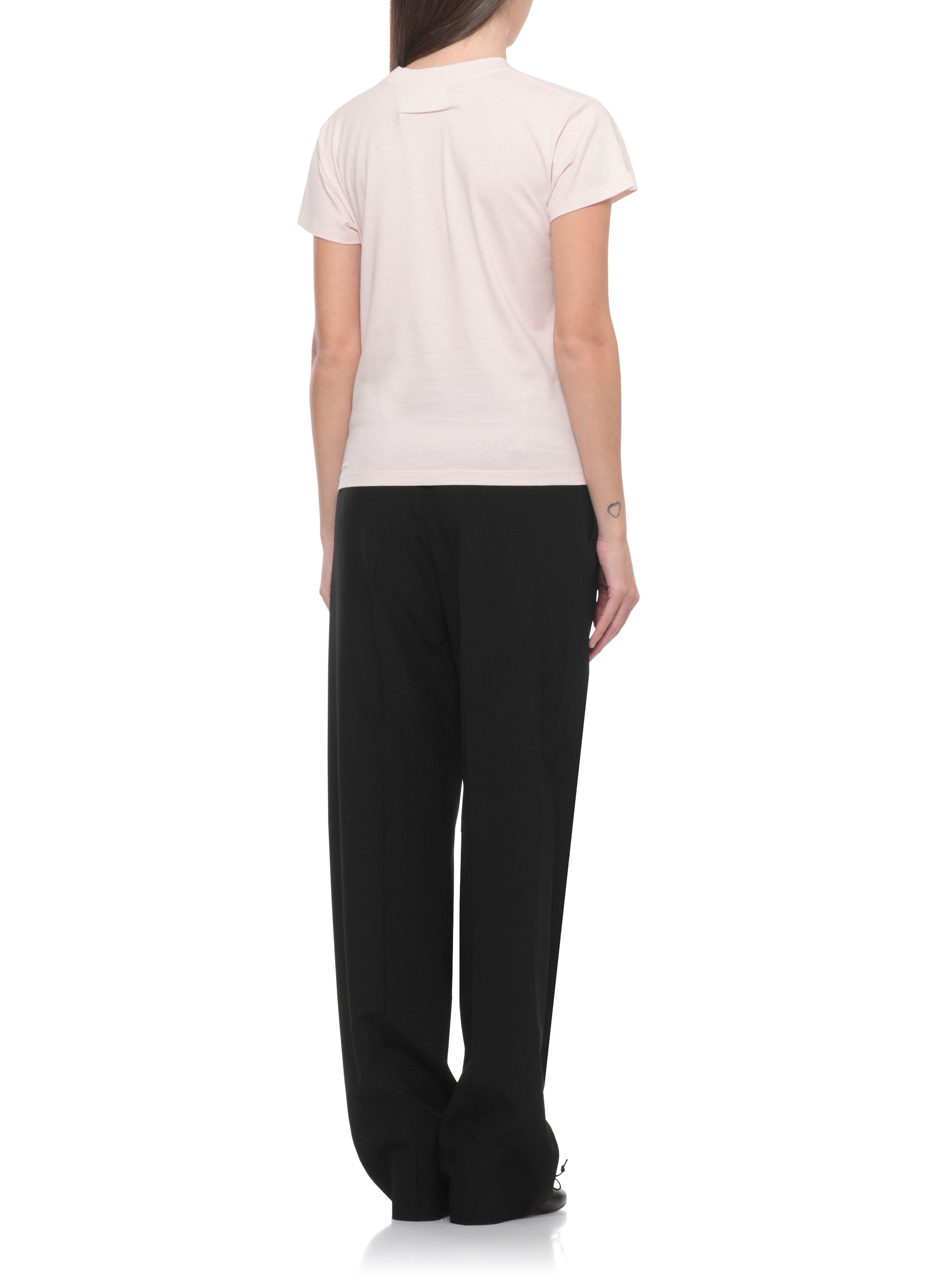 MM6 Maison Margiela T-shirts and Polos Pink Cotton