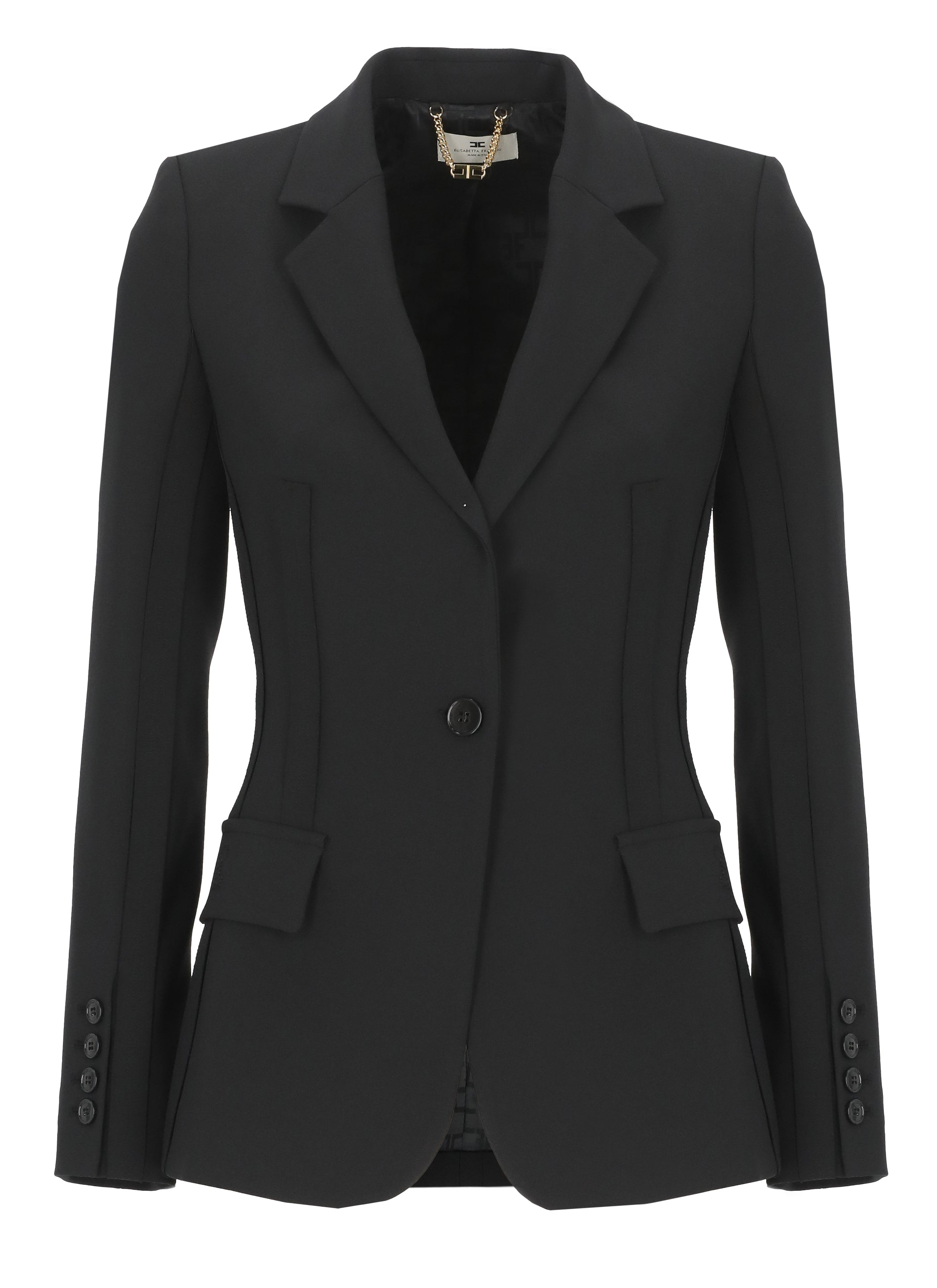 Elisabetta Franchi Jackets Black