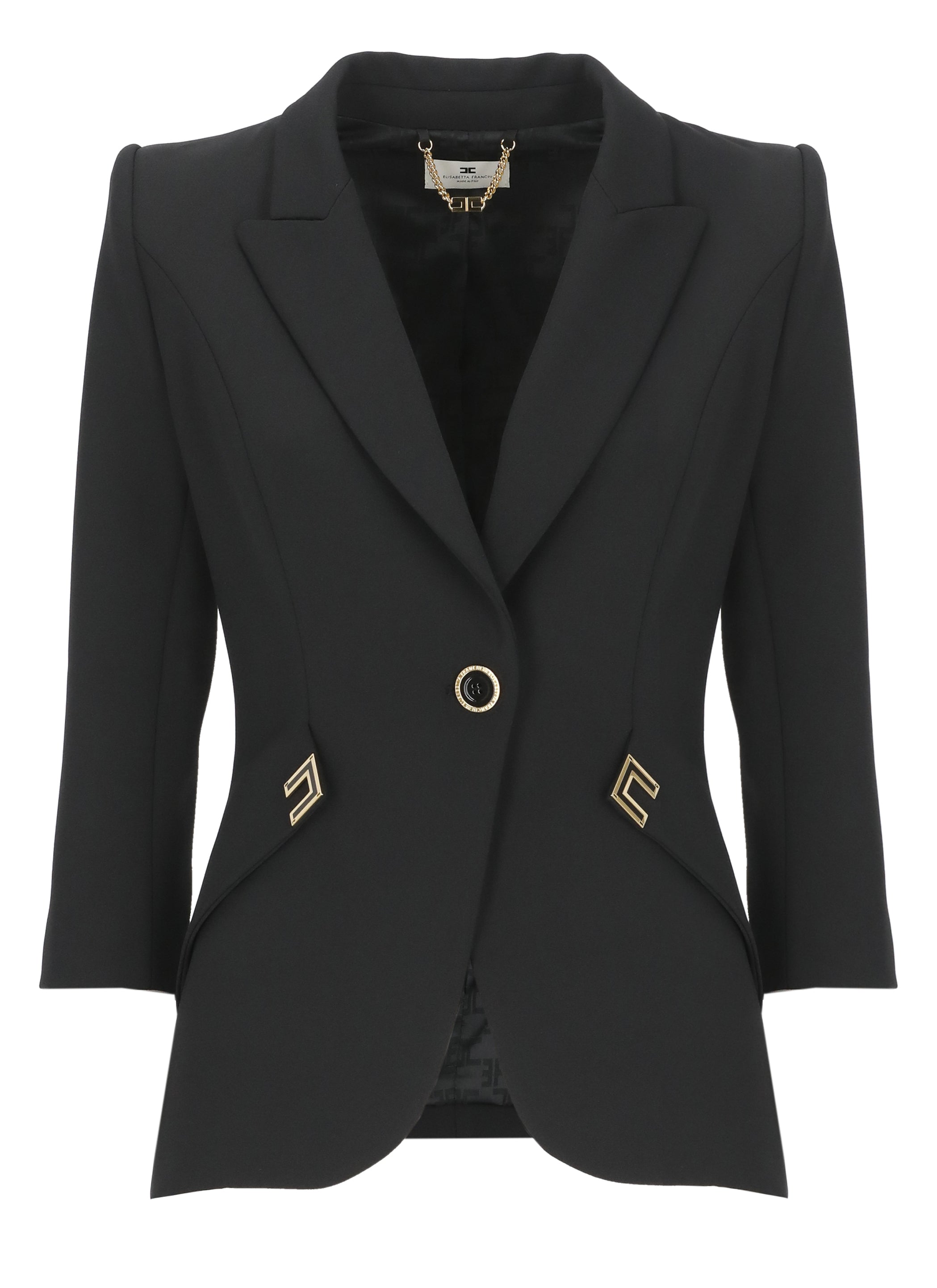Elisabetta Franchi Jackets Black