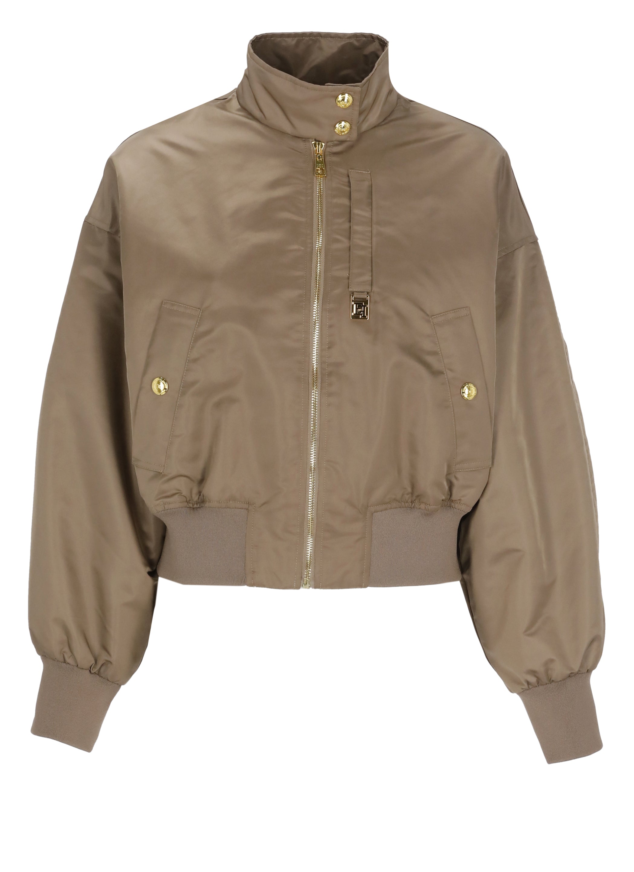 Elisabetta Franchi Coats Brown