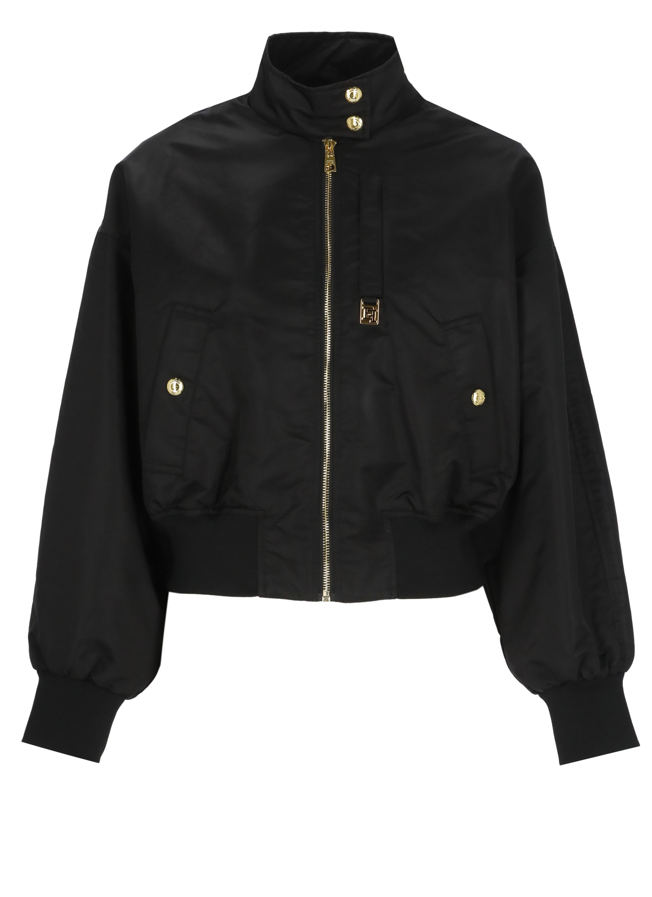 Elisabetta Franchi Coats Black