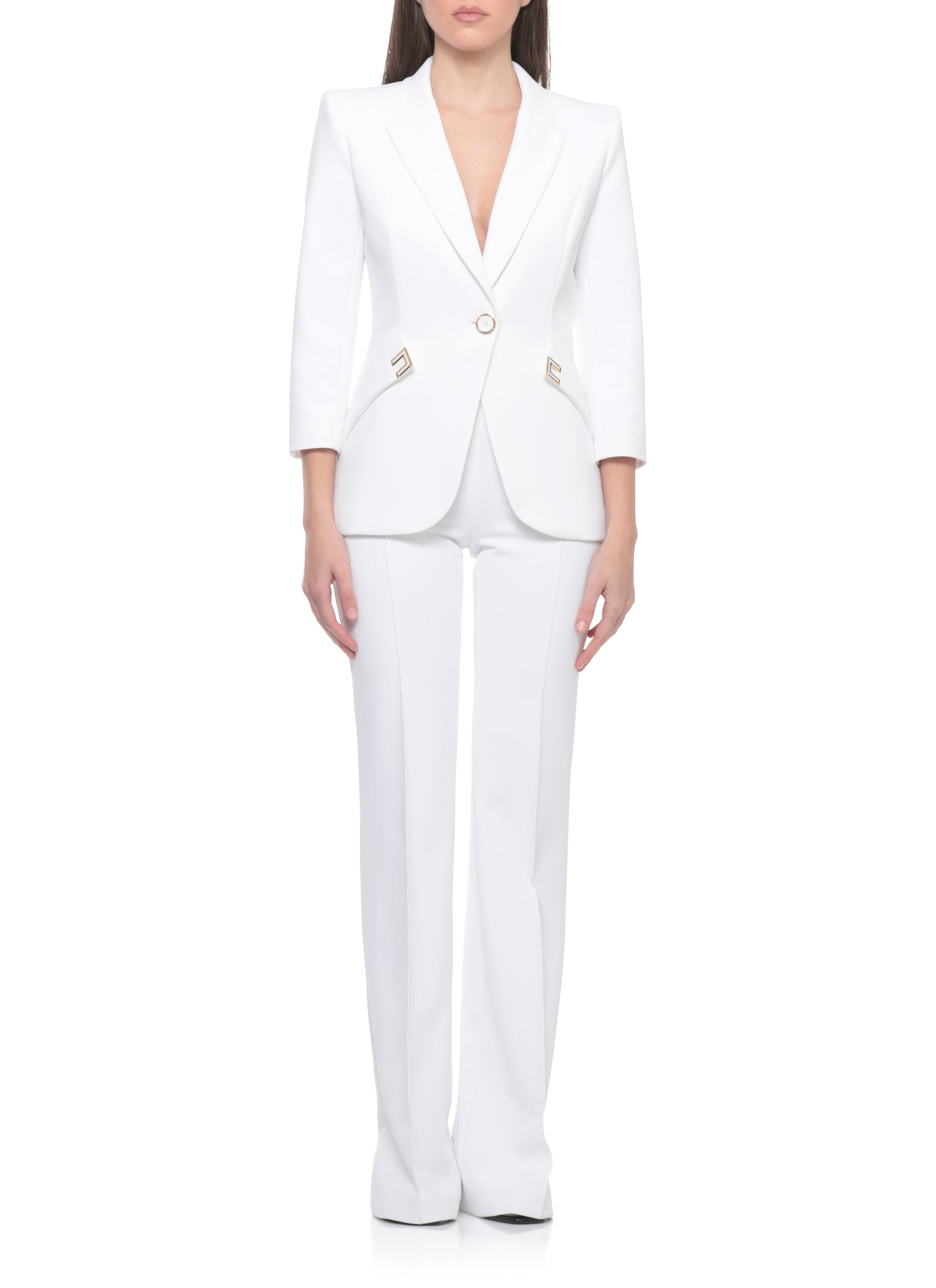 Elisabetta Franchi Jackets Ivory