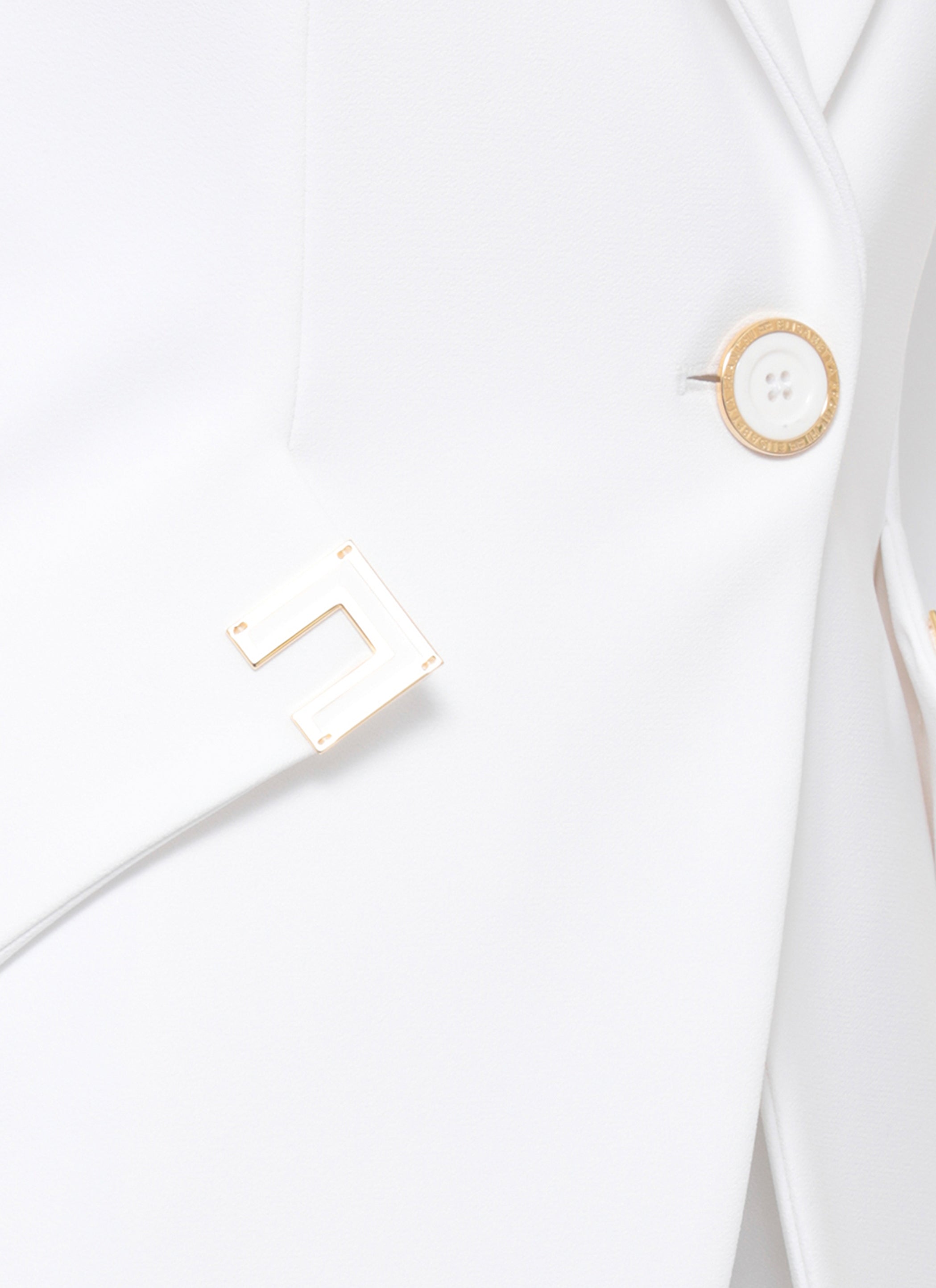 Elisabetta Franchi Jackets Ivory