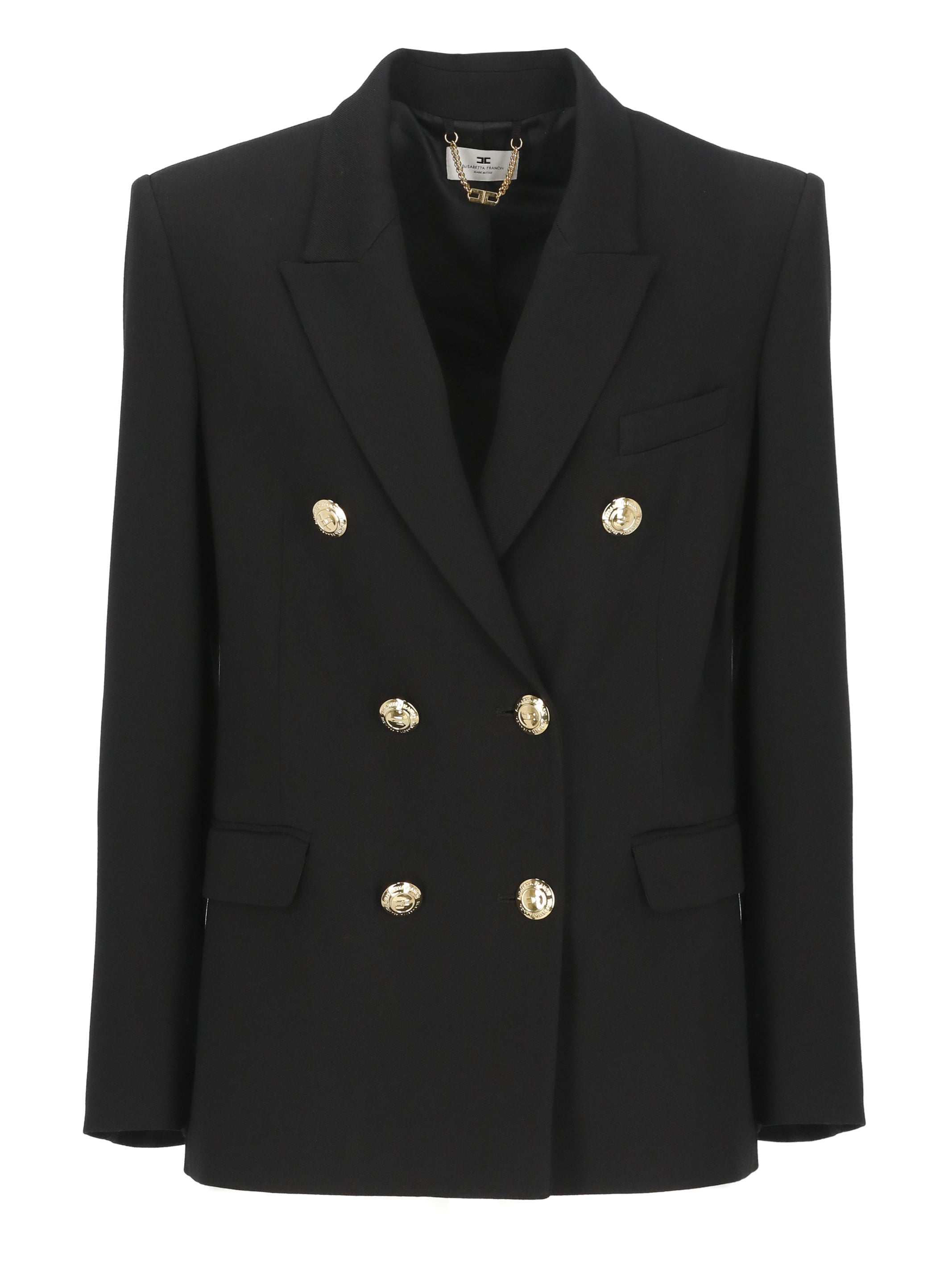 Elisabetta Franchi Jackets Black