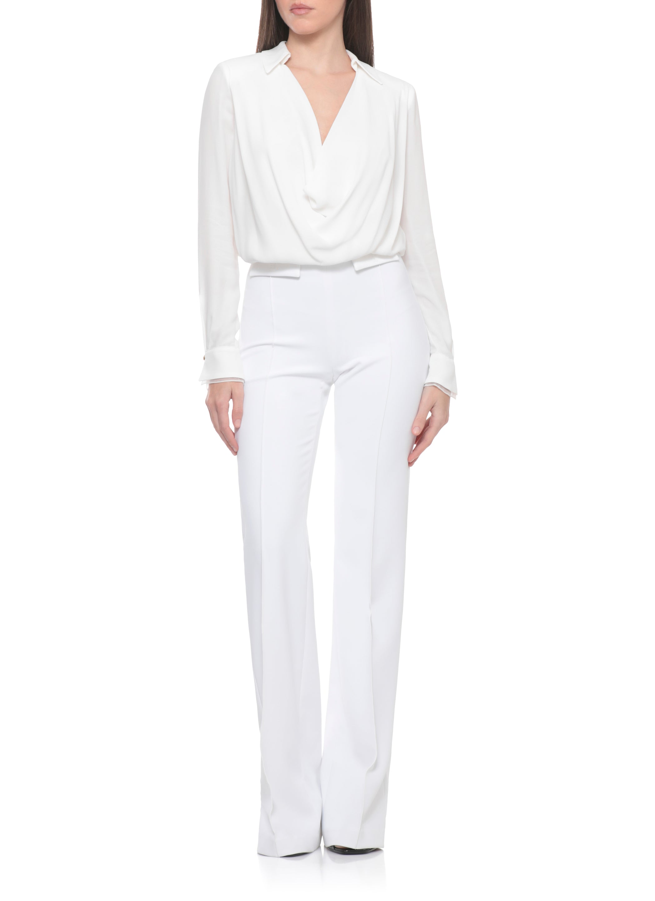 Elisabetta Franchi Top Ivory