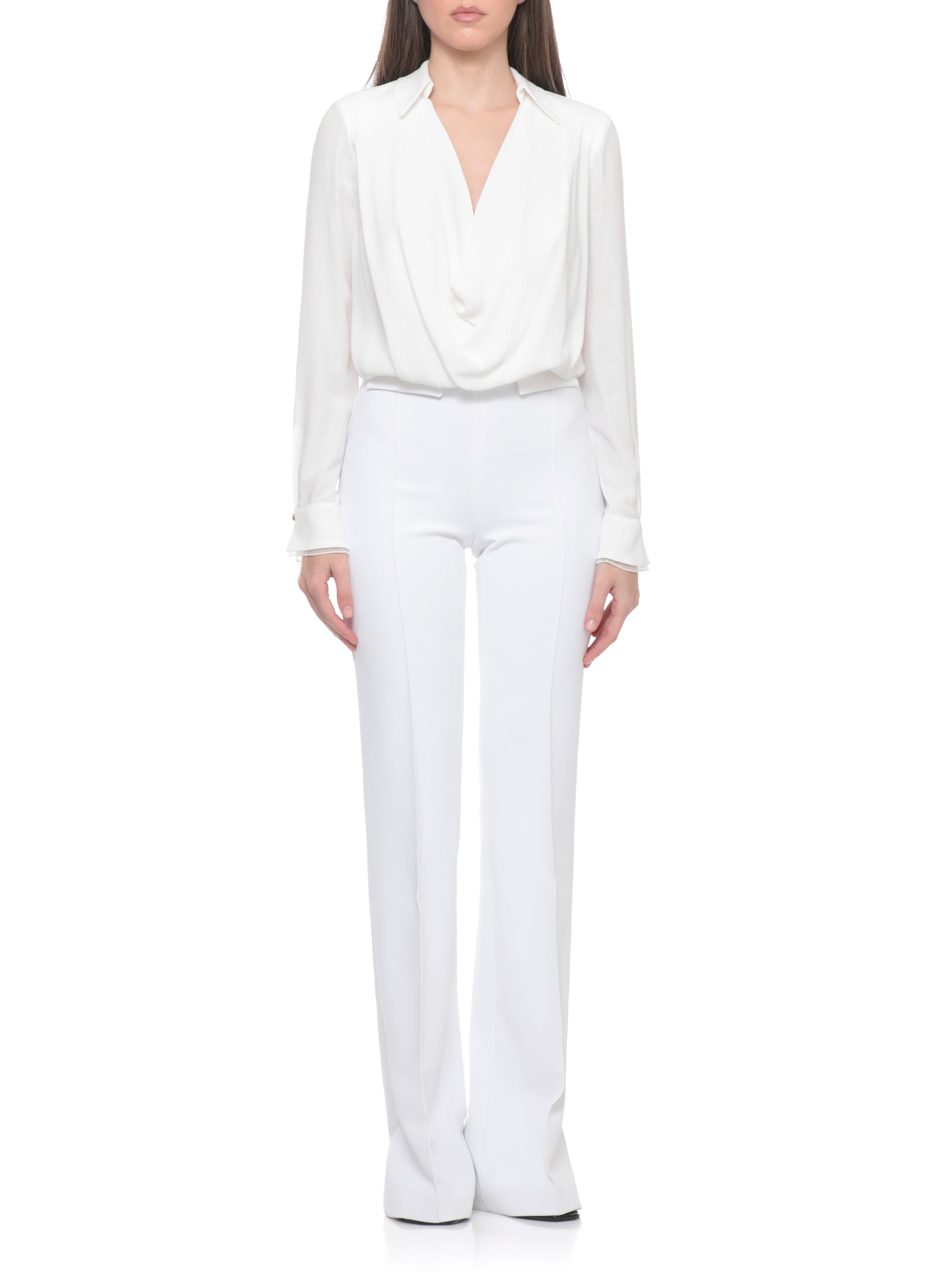 Elisabetta Franchi Top Ivory