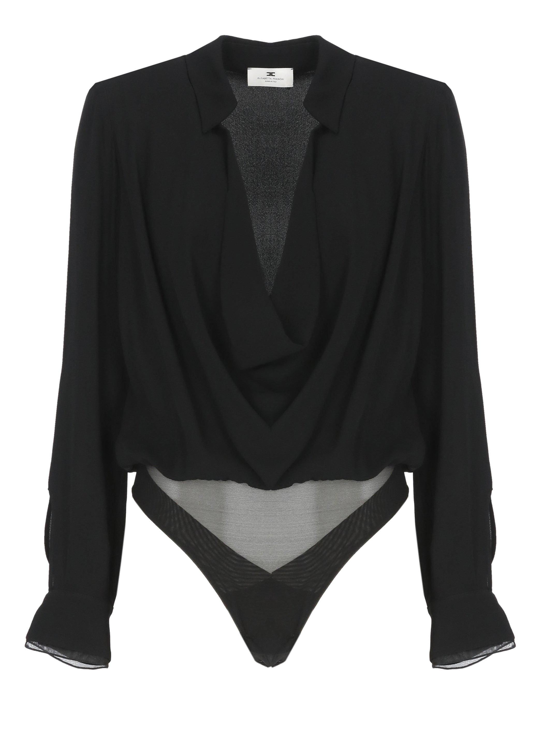 Elisabetta Franchi Top Black