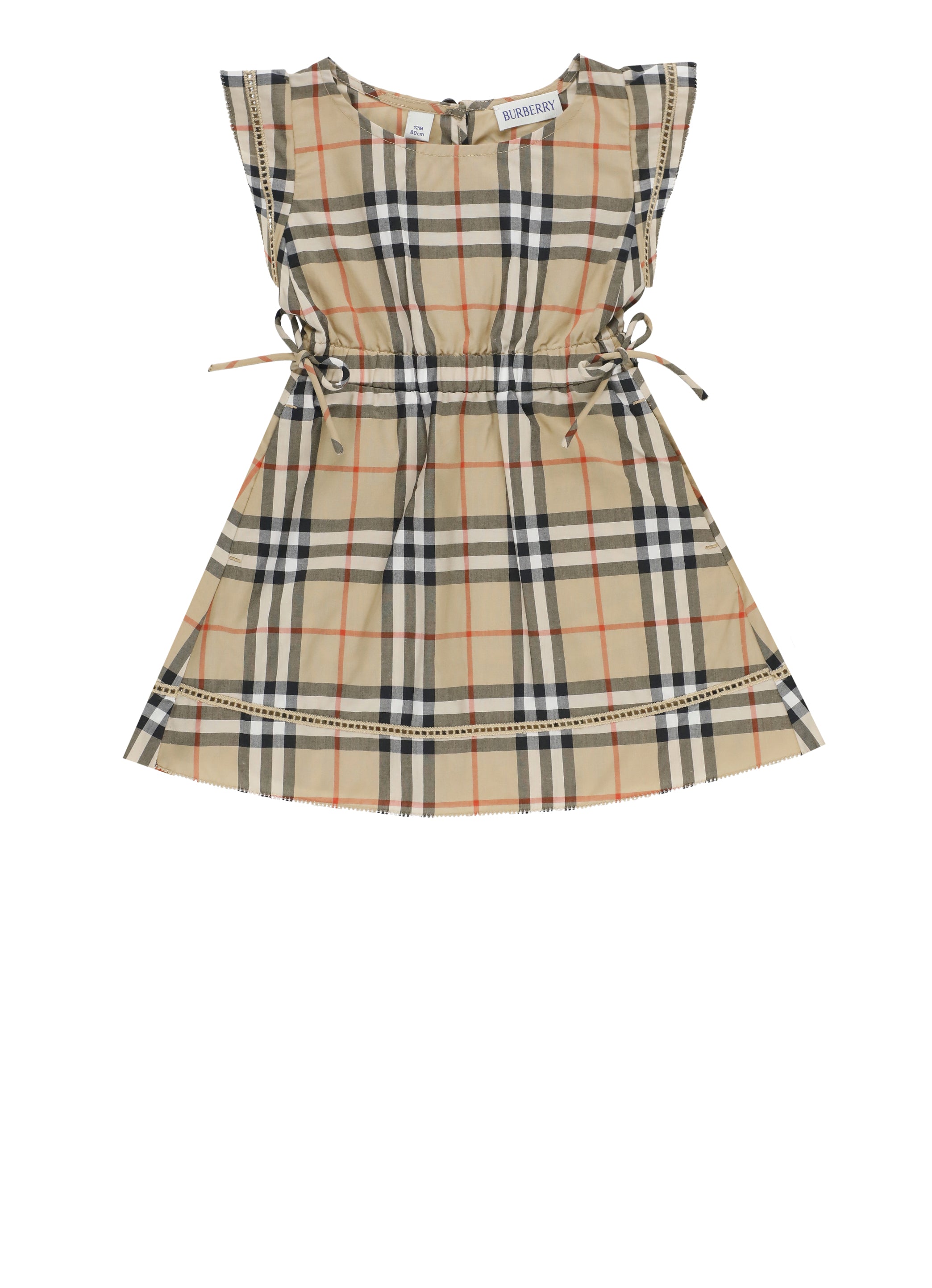 Burberry Dresses Beige Cotton
