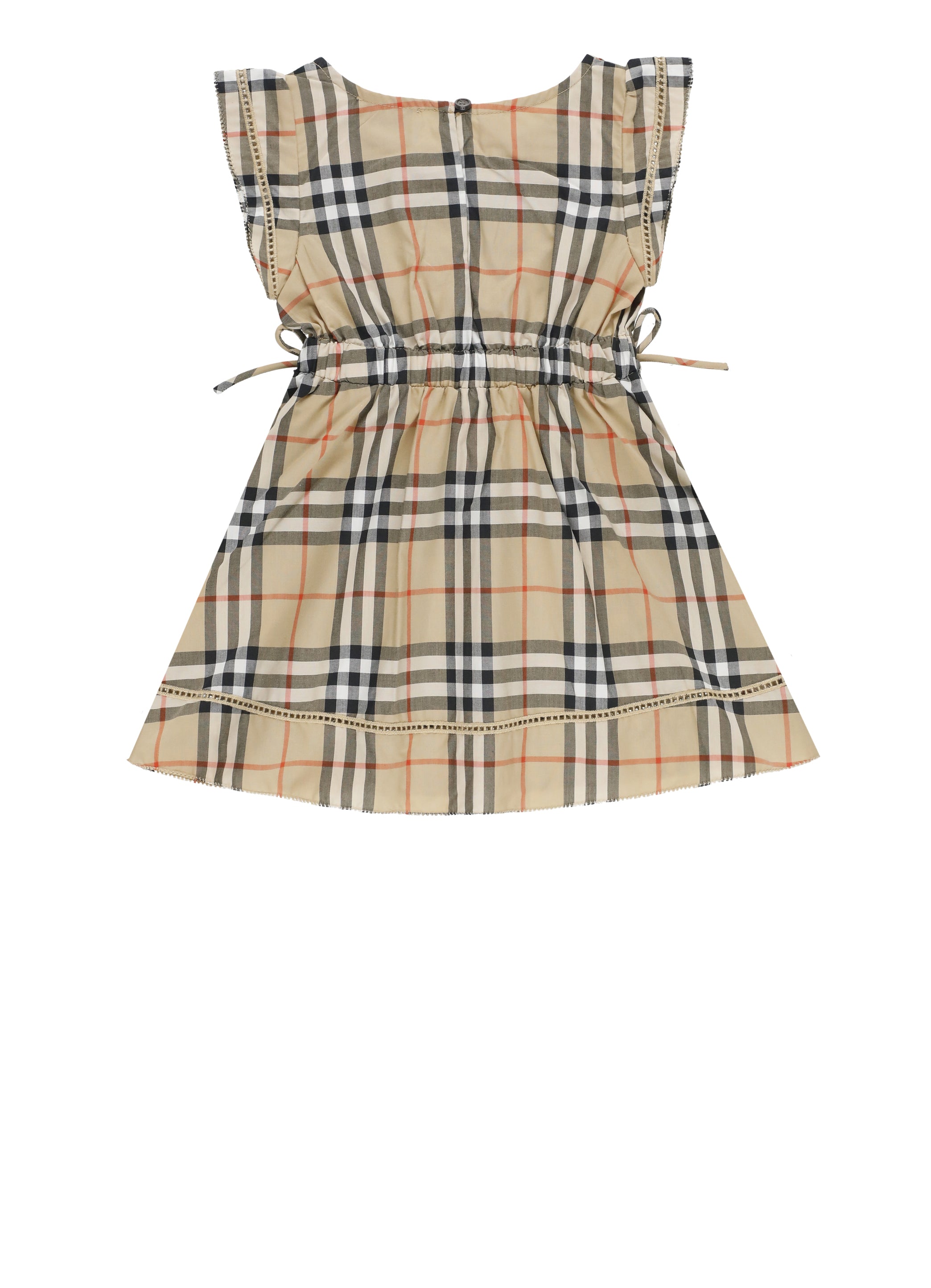 Burberry Dresses Beige Cotton