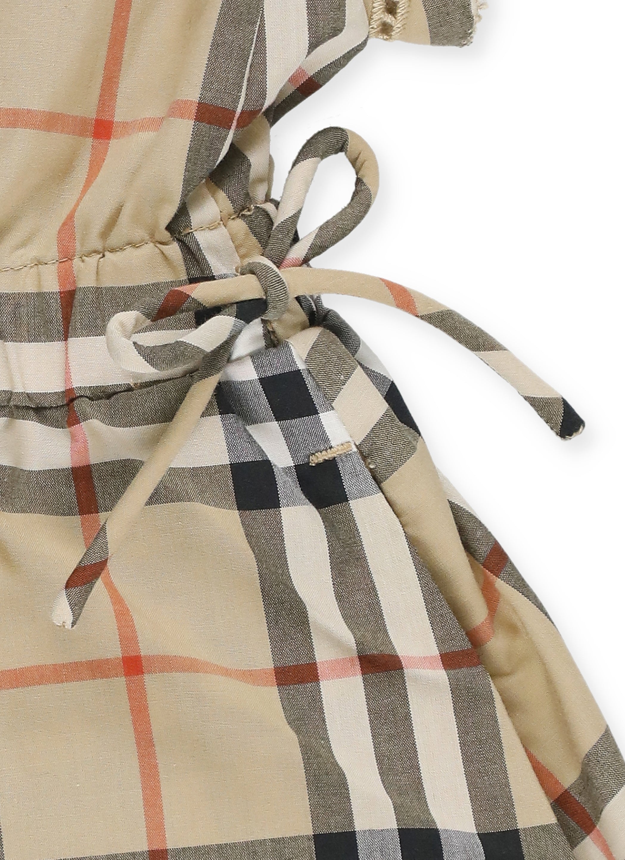 Burberry Dresses Beige Cotton