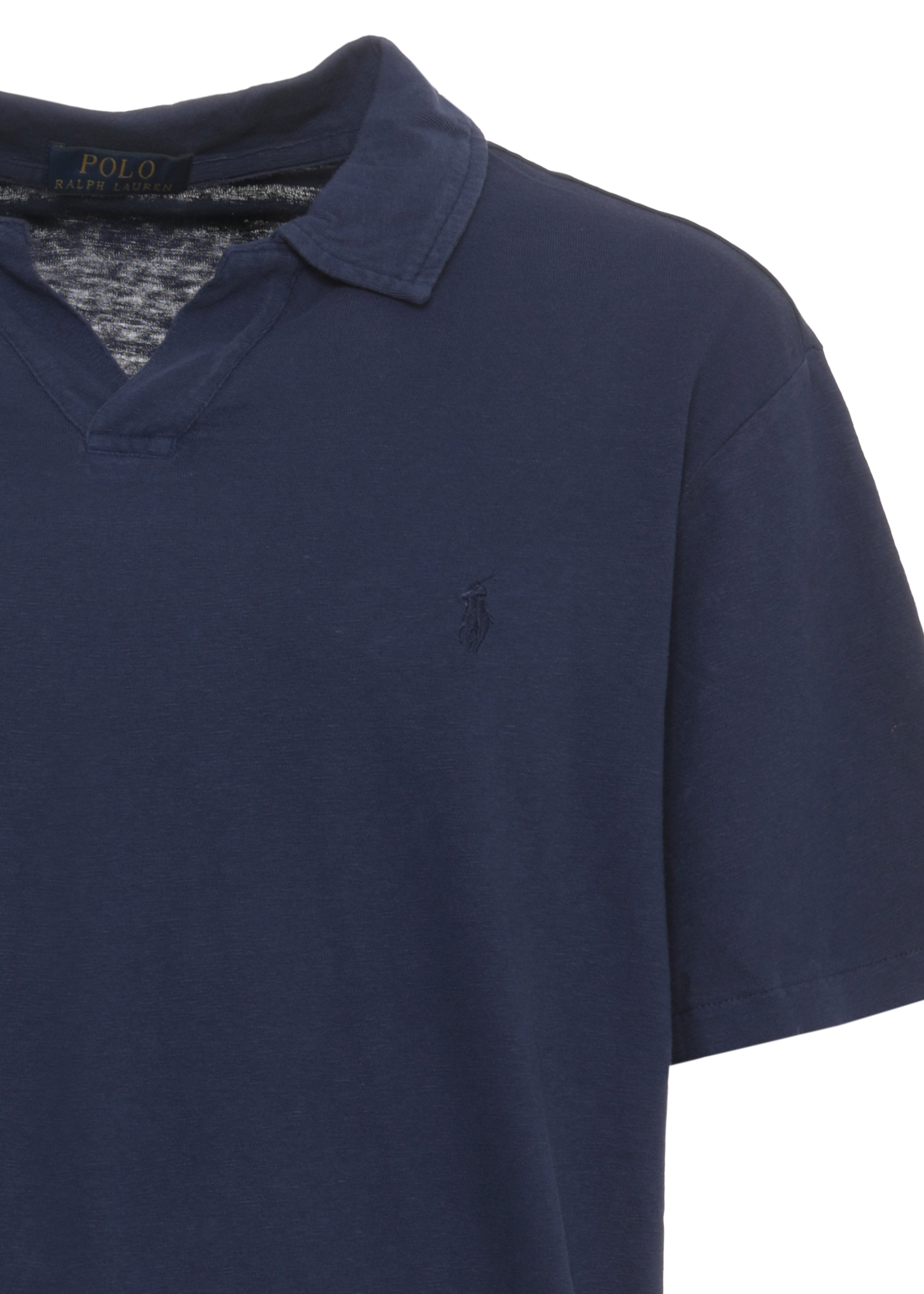 Ralph Lauren T-shirts and Polos Blue Cotton Linen