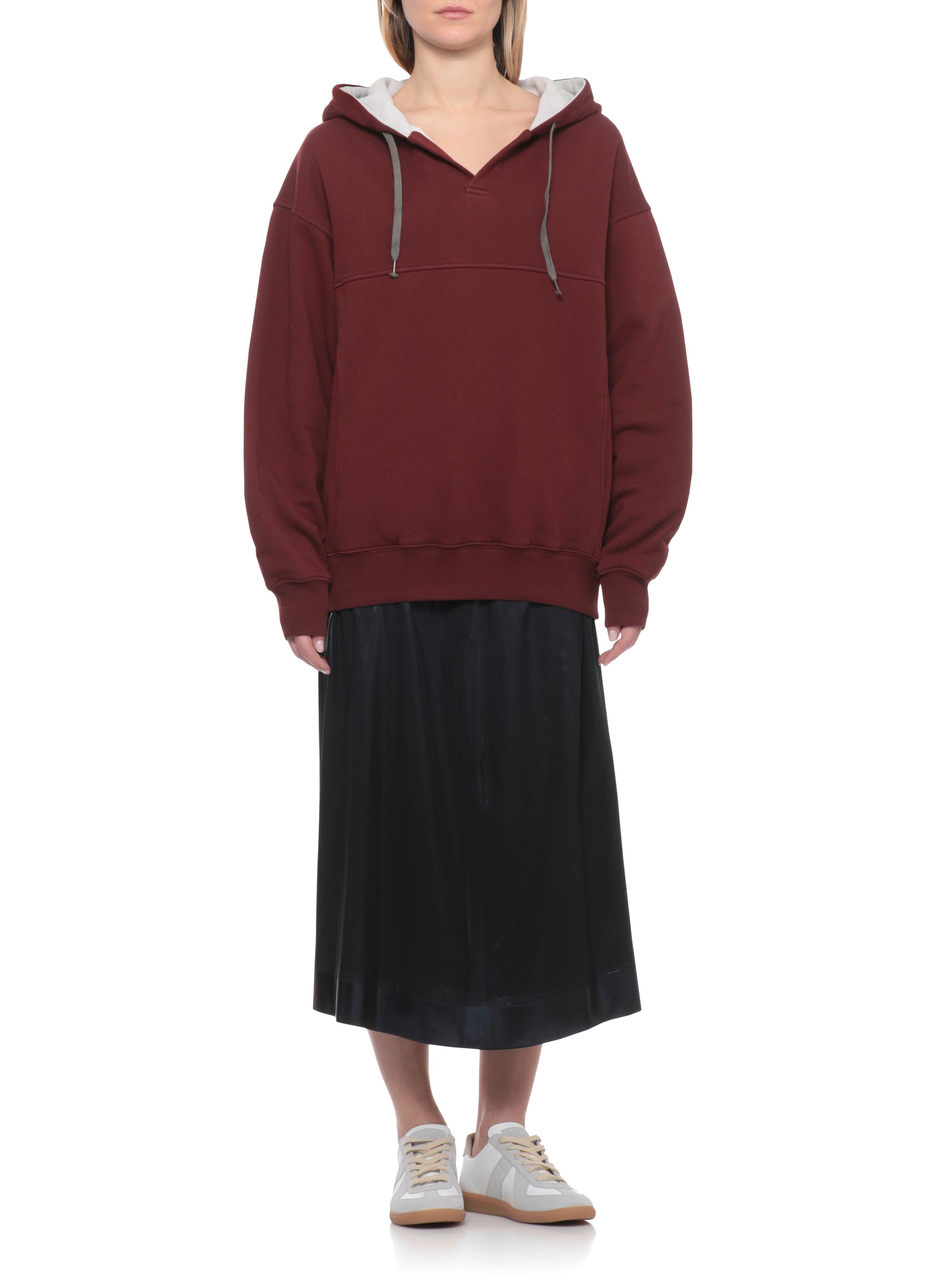 Maison Margiela Sweaters Red Cotton
