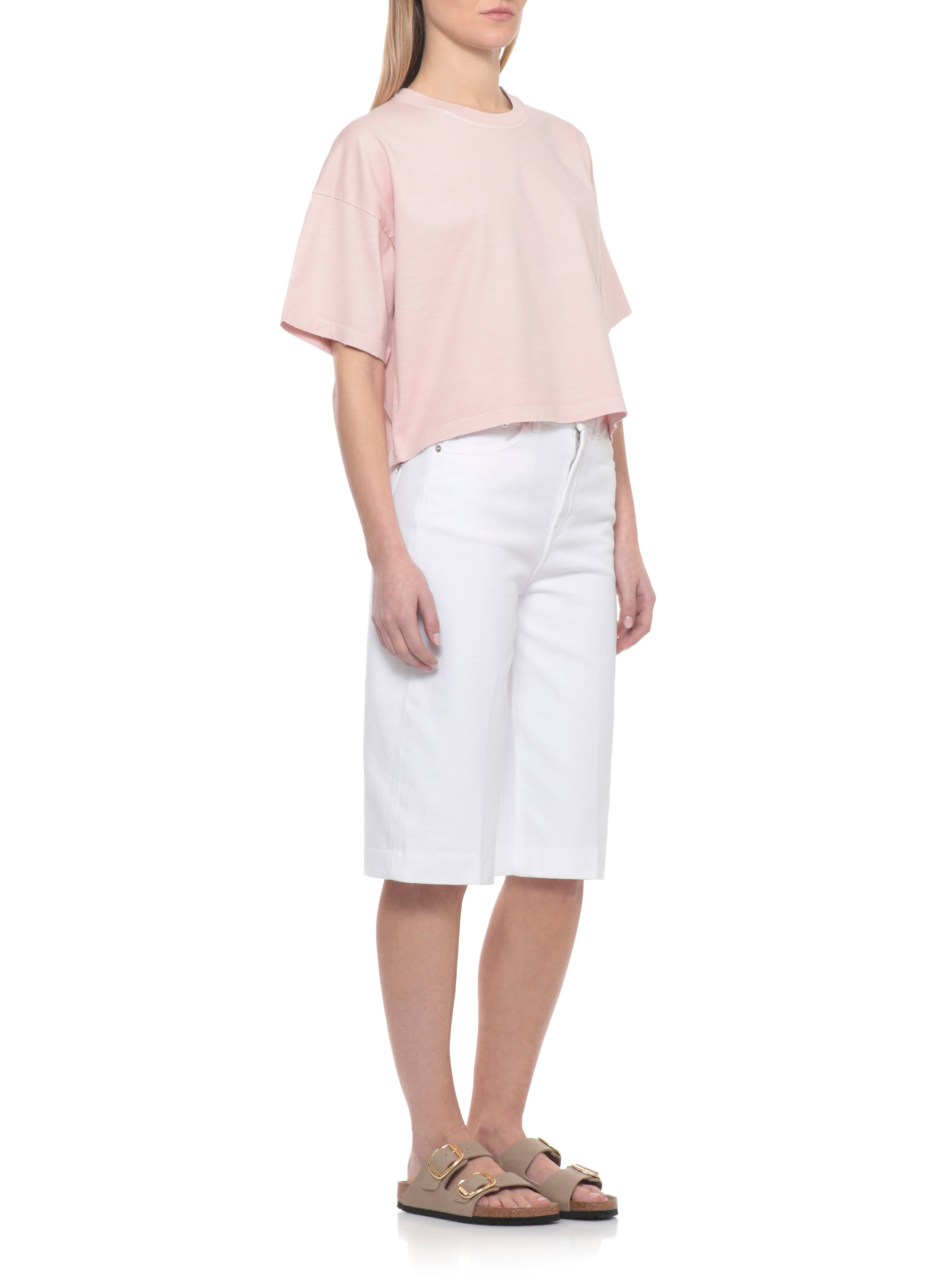 Dondup T-shirts and Polos Pink Cotton