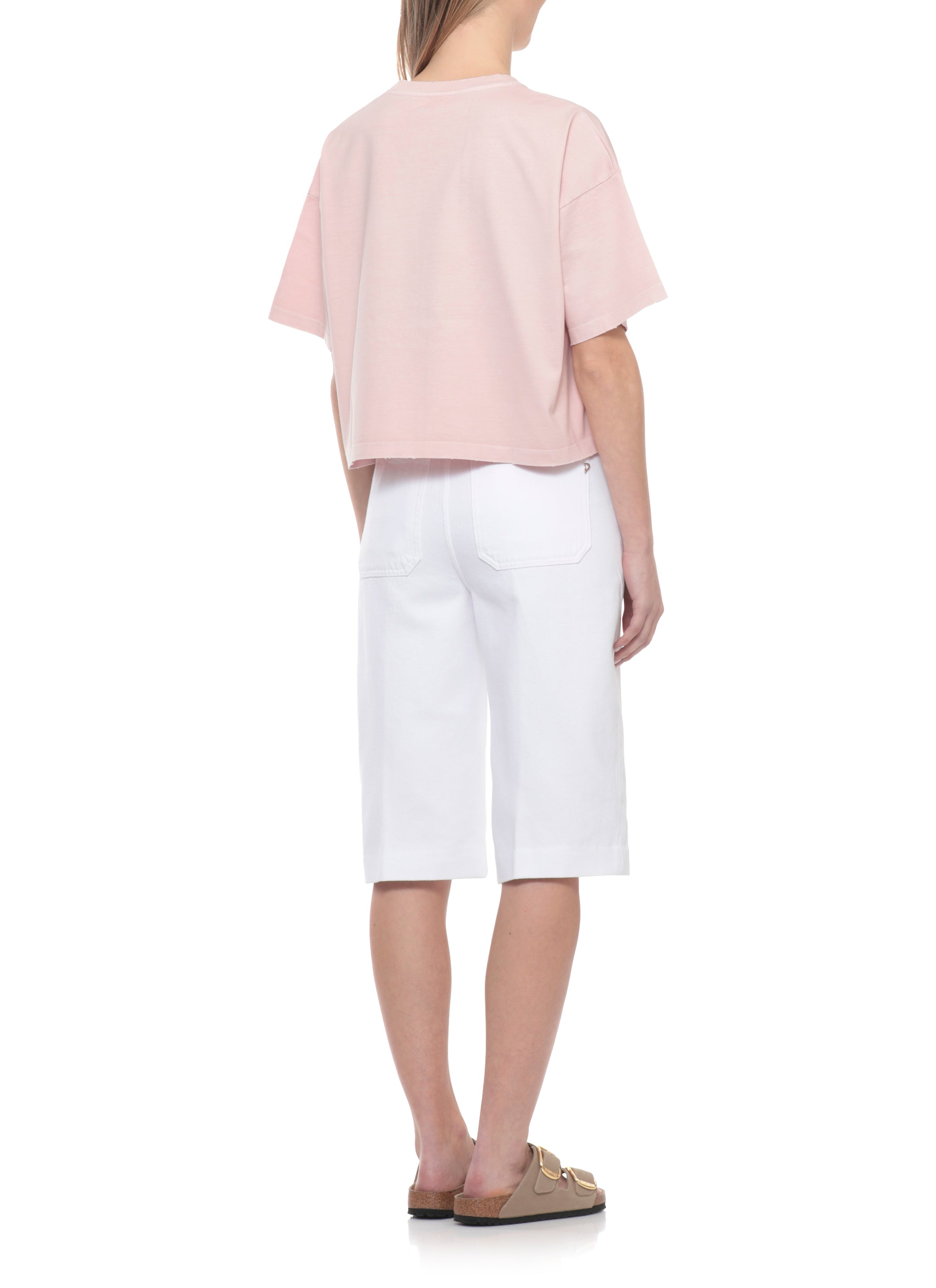 Dondup T-shirts and Polos Pink Cotton