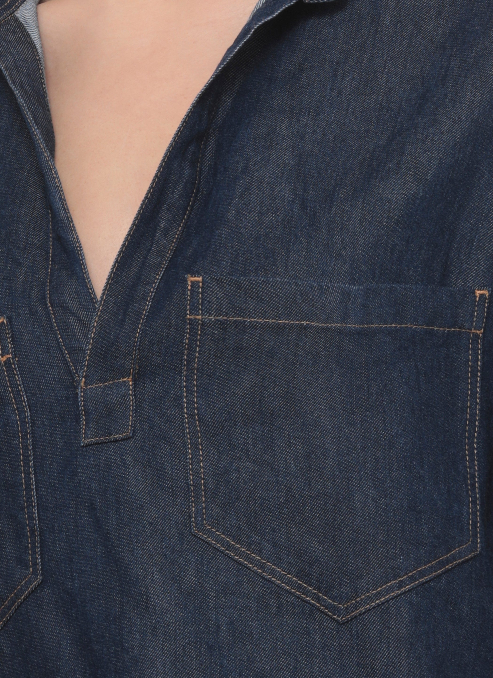 Dondup Shirts Blue Lyocell
