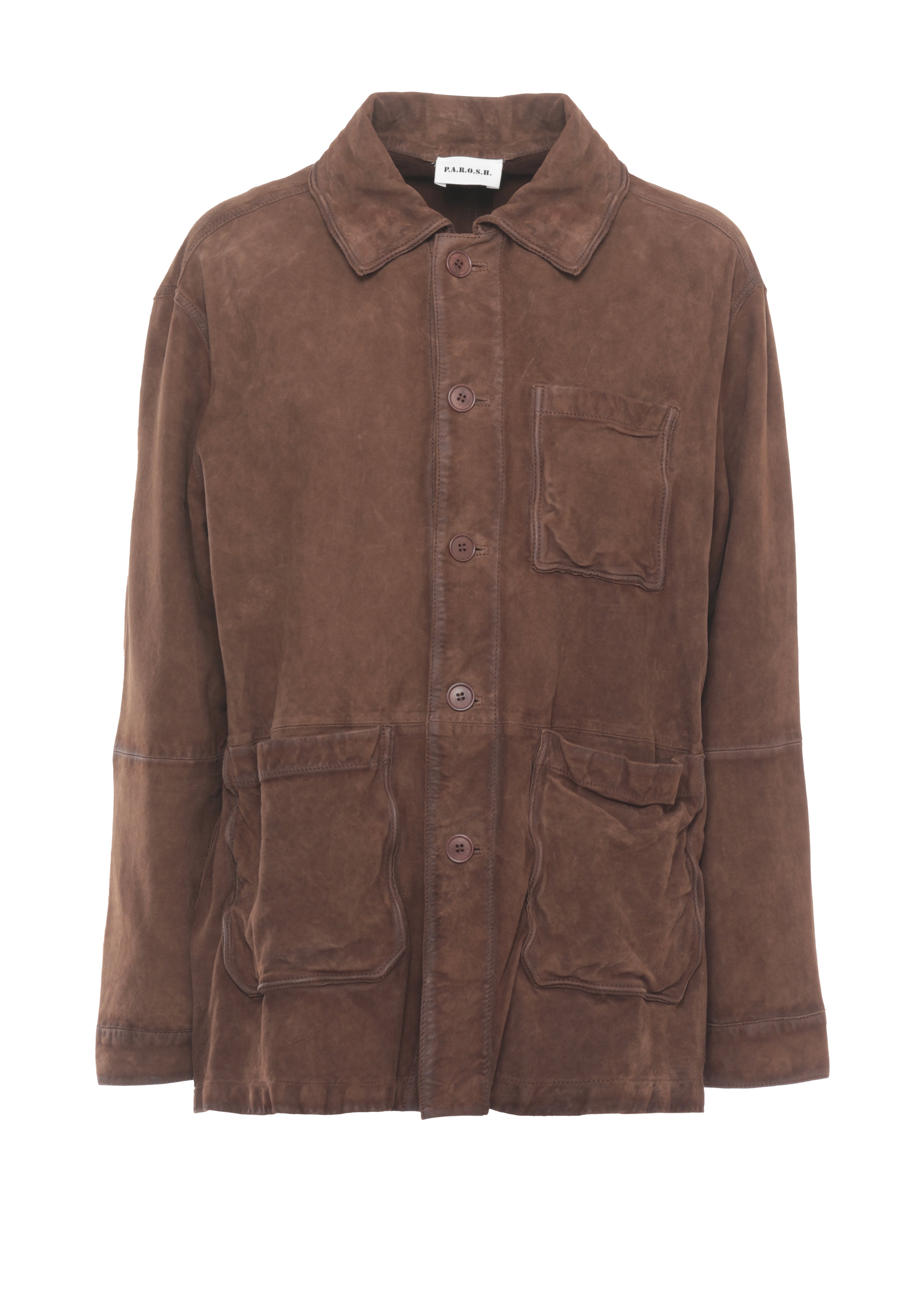 Parosh Jackets Brown Goatskin