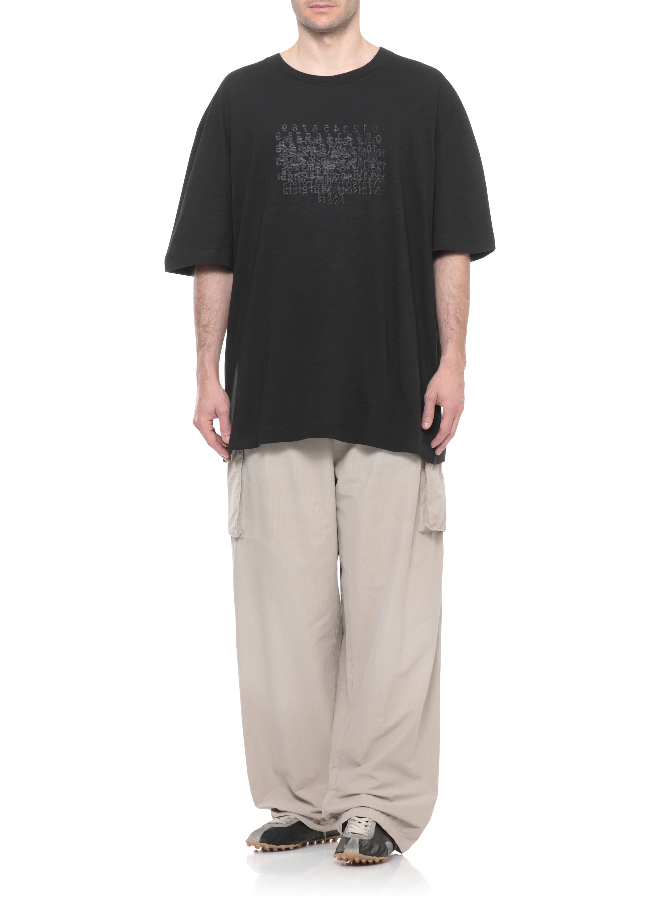 Maison Margiela T-shirts and Polos Black Cotton