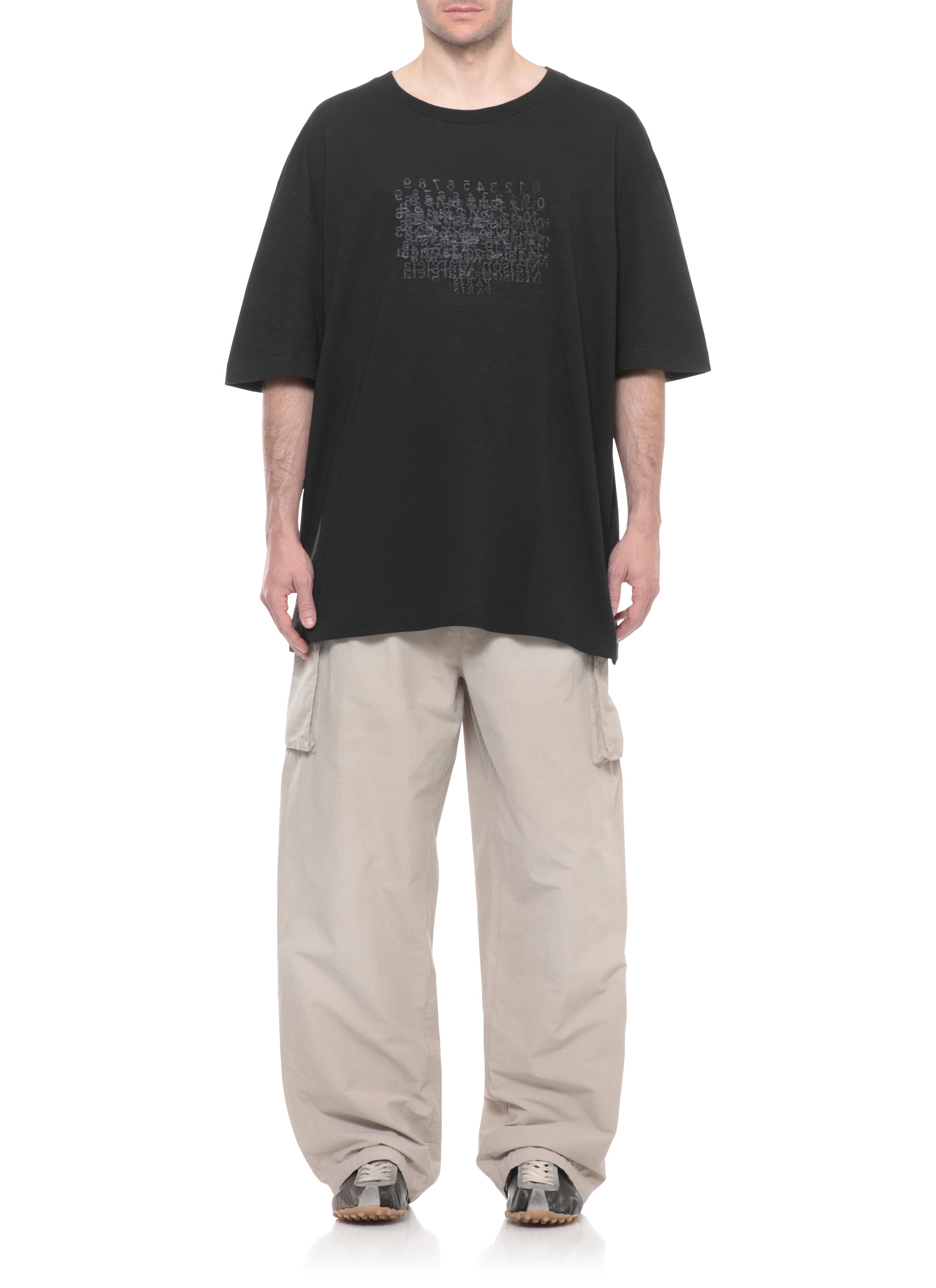 Maison Margiela T-shirts and Polos Black Cotton