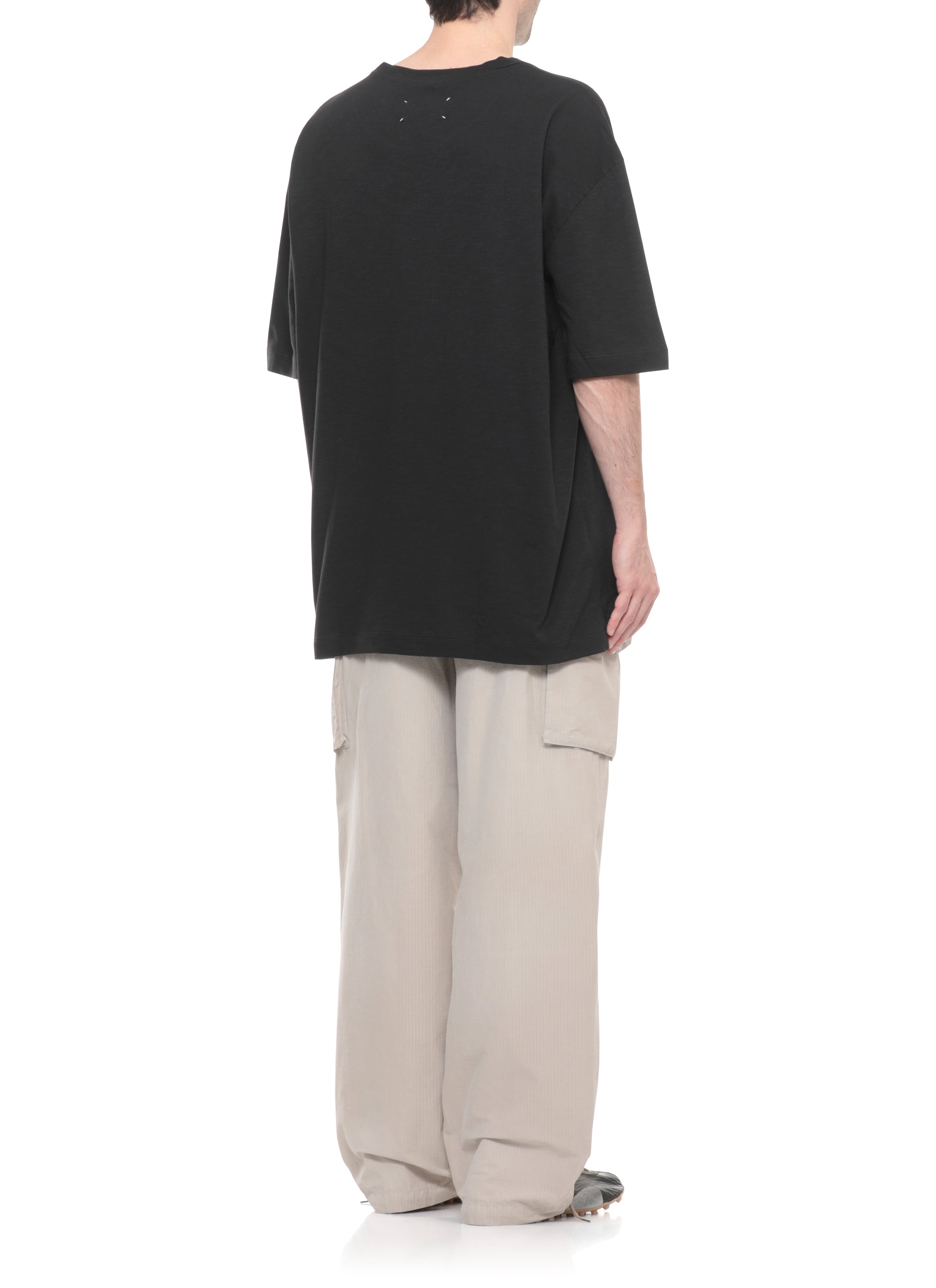 Maison Margiela T-shirts and Polos Black Cotton