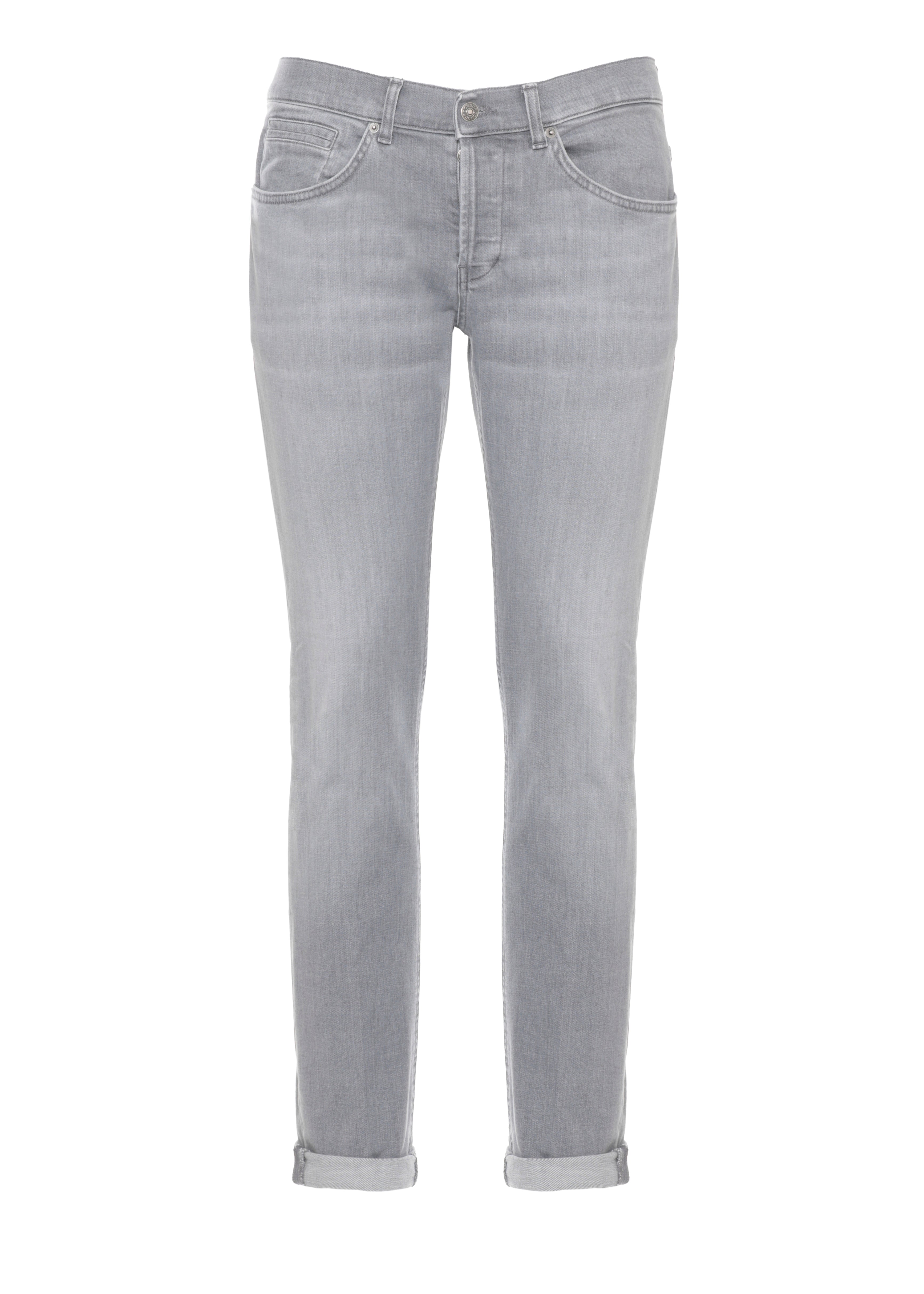 Dondup Jeans Grey Cotton Elastane