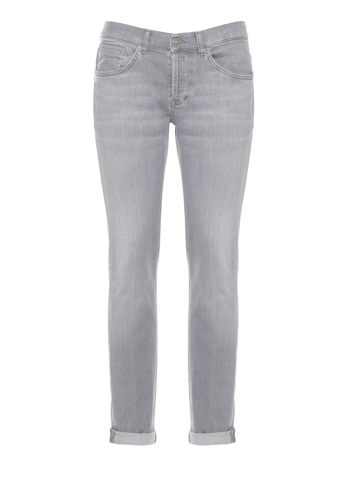 Dondup Jeans Grey Cotton Elastane