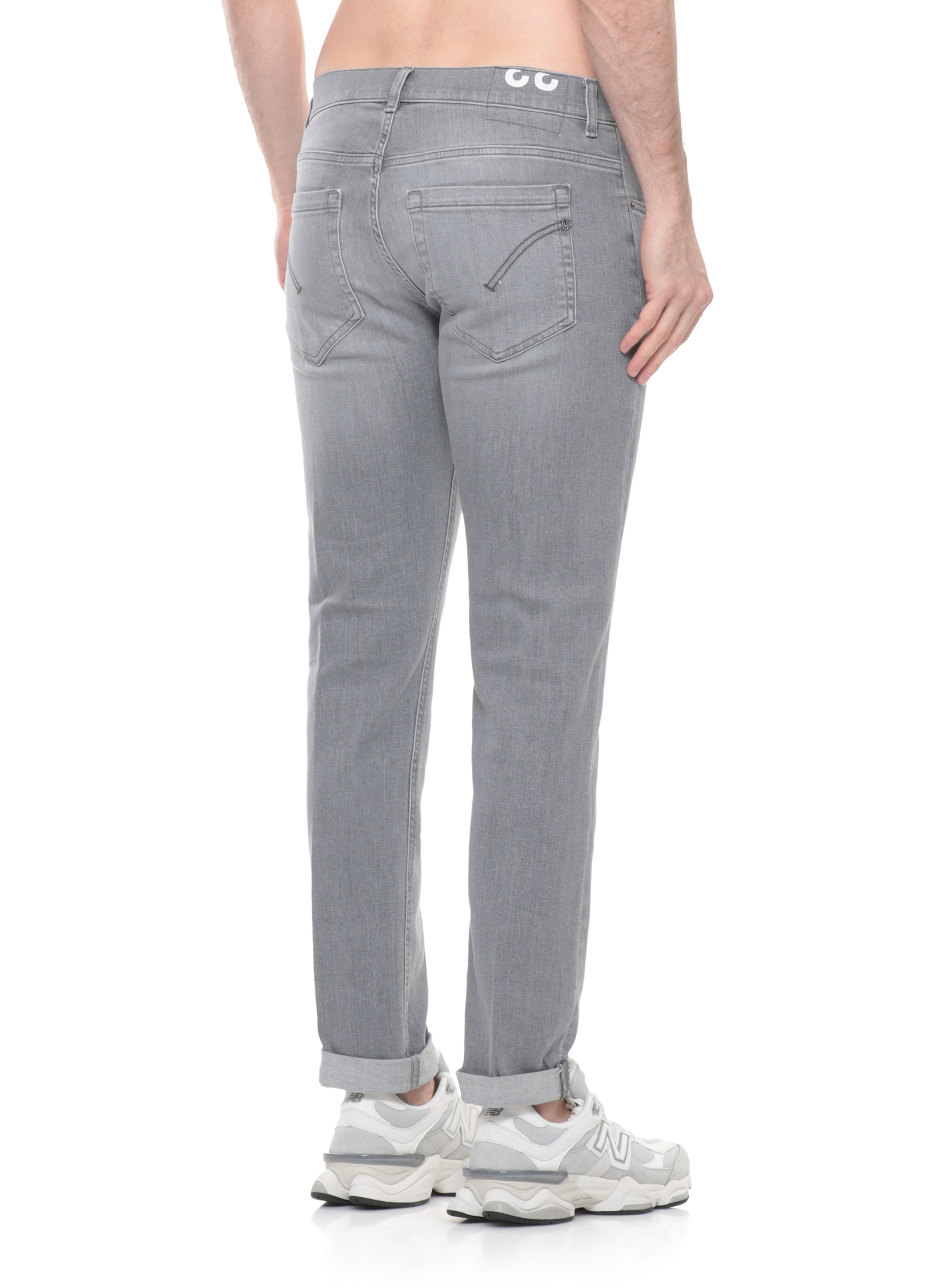 Dondup Jeans Grey Cotton Elastane
