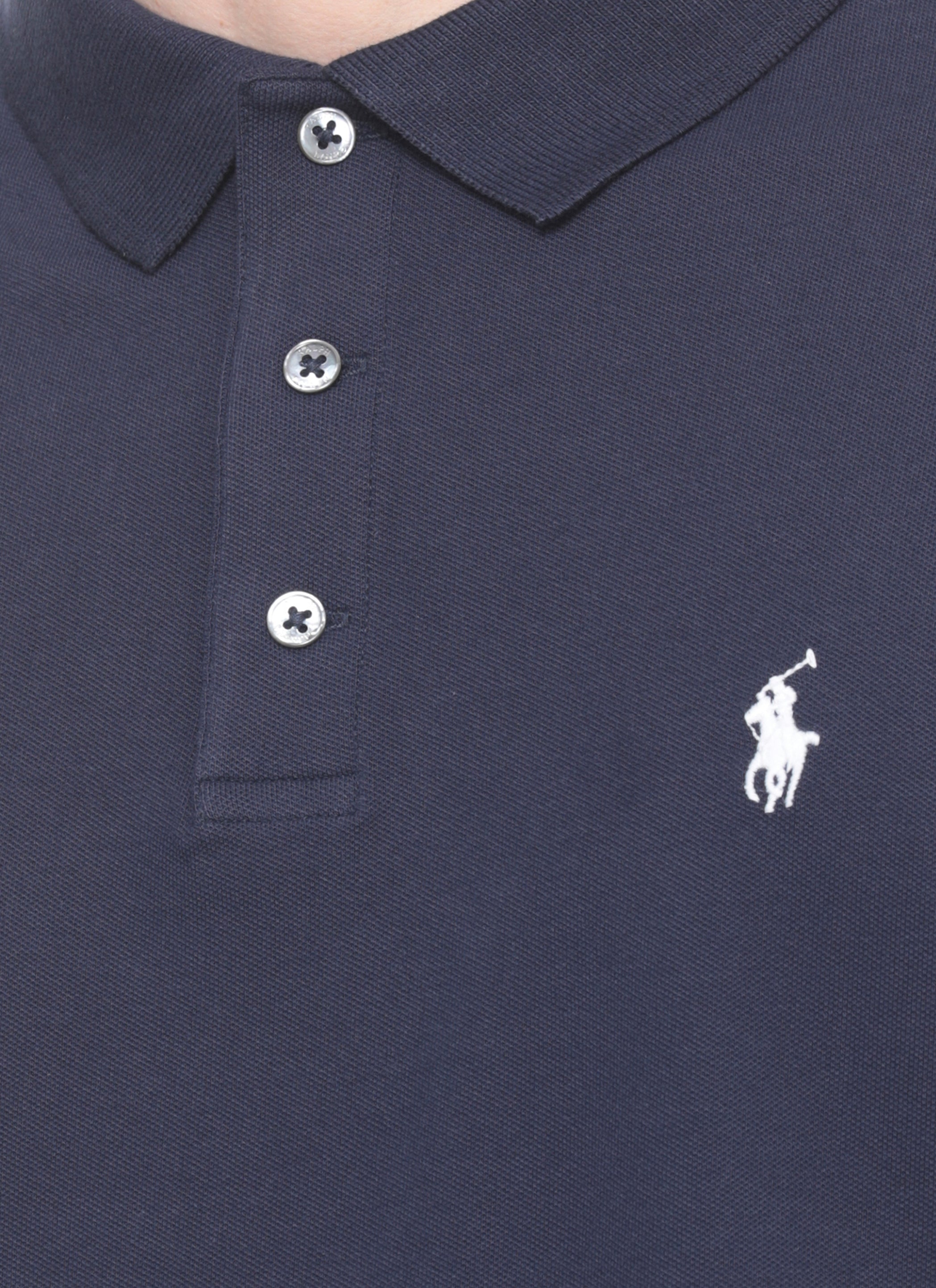 Ralph Lauren T-shirts and Polos Blue Cotone Elastan